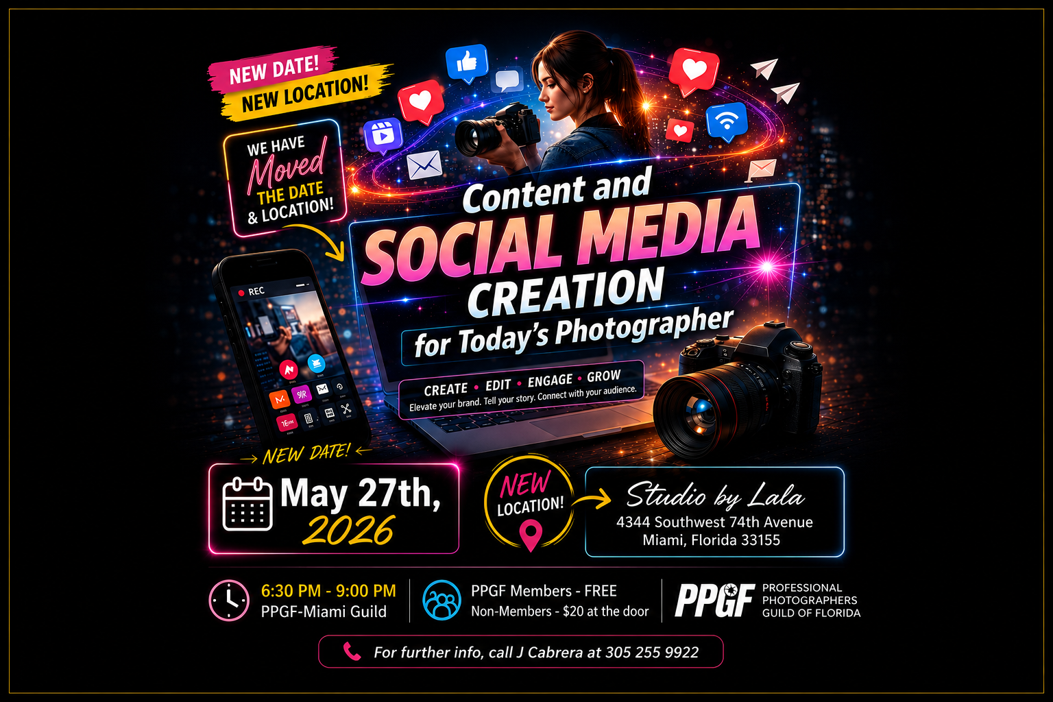 Content and Social Media Creation for Today's Photographer