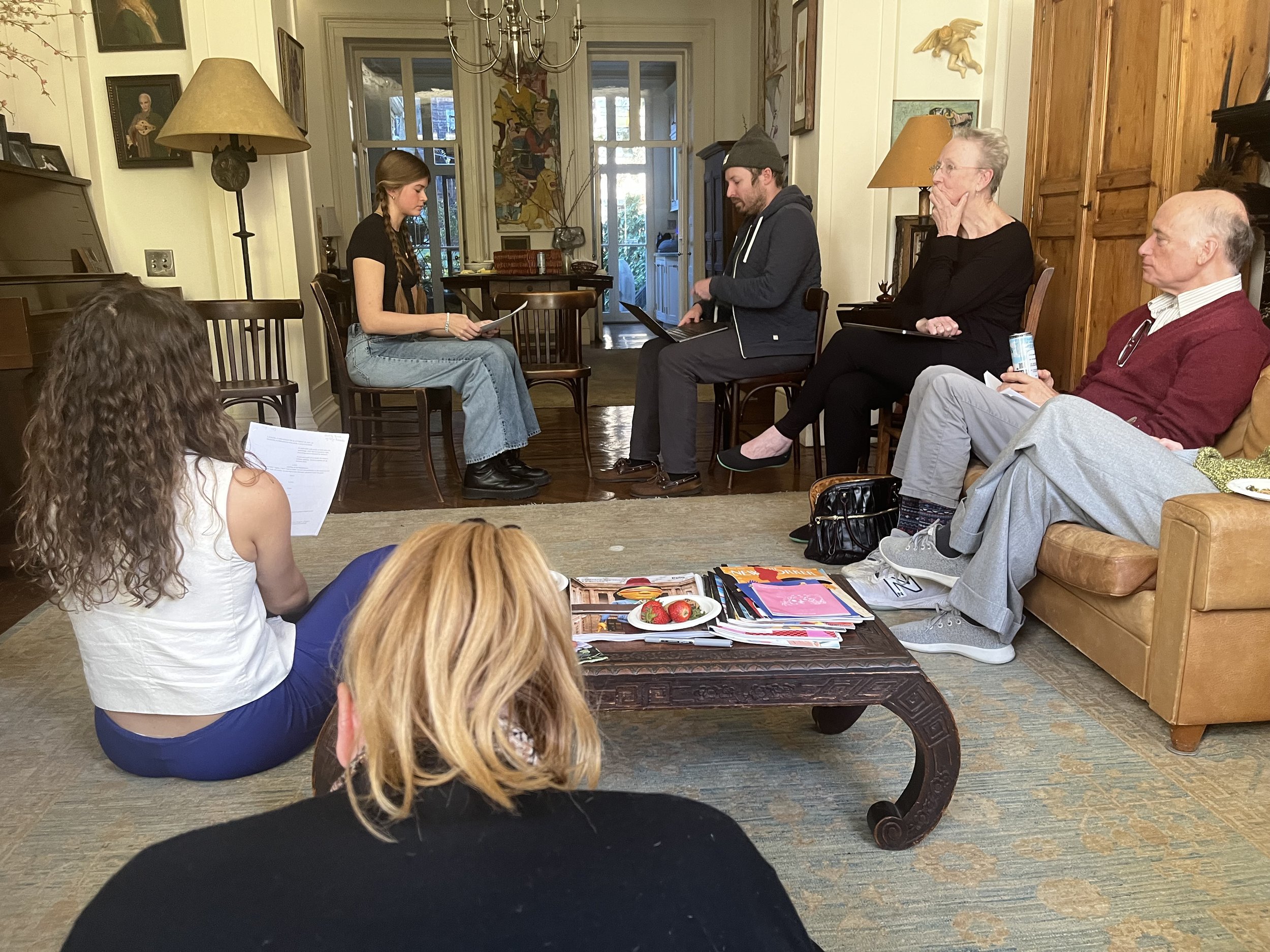 Taya Fedorenko. Olli Haaskivi. Kathleen Chalfant, Frank Wood, Catherine Curtin and Uliana Klimchuk