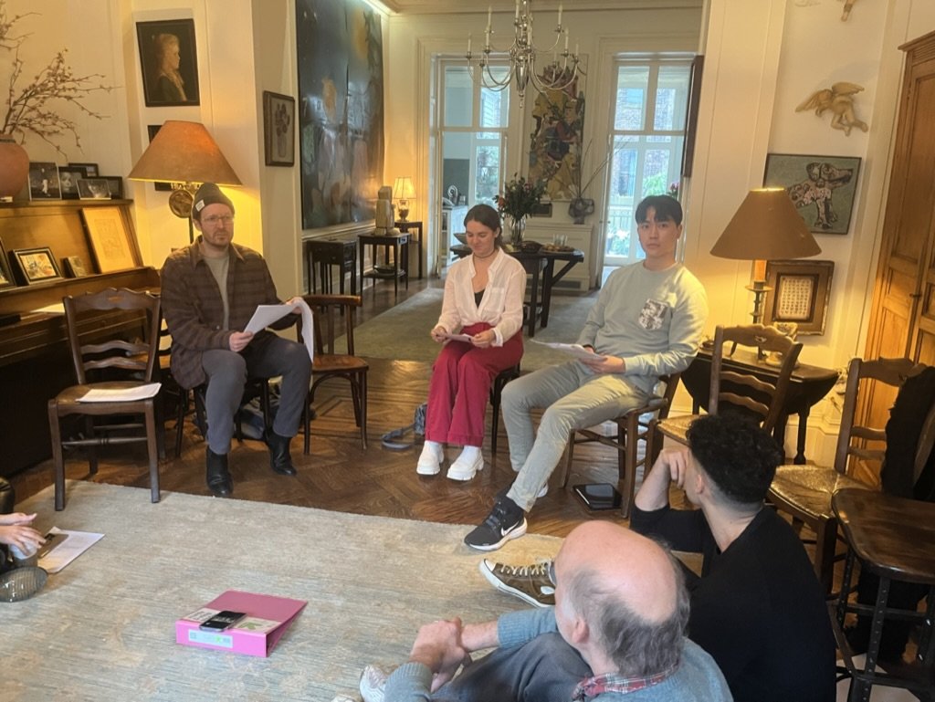 Olli Haaskivi, Ulia Klimchuk and Trí Lê rwith Babak Tafti and Frank Wood