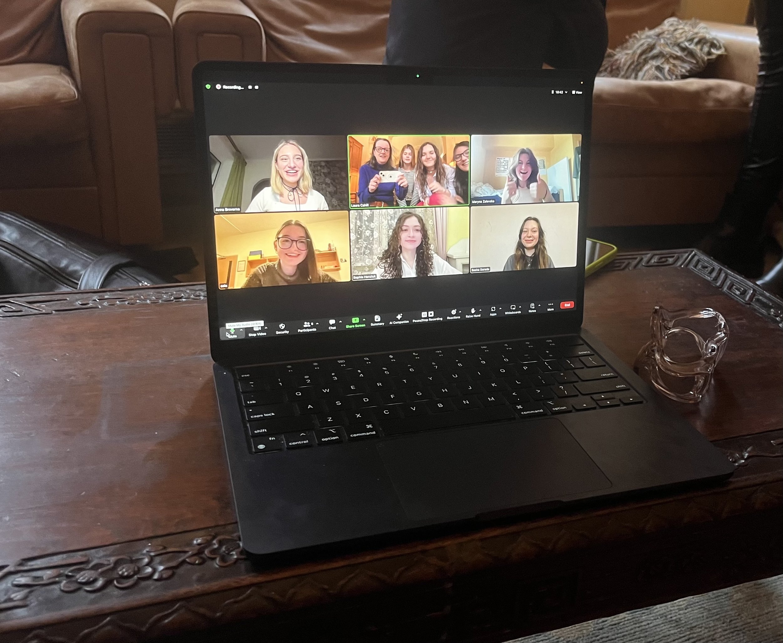 Writers on Zoom from Ukraine