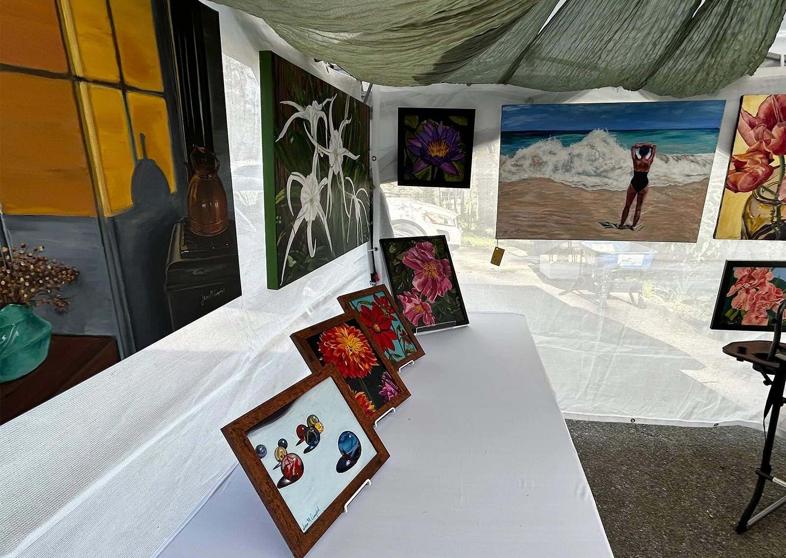 Preparing for Magic City Art Connection