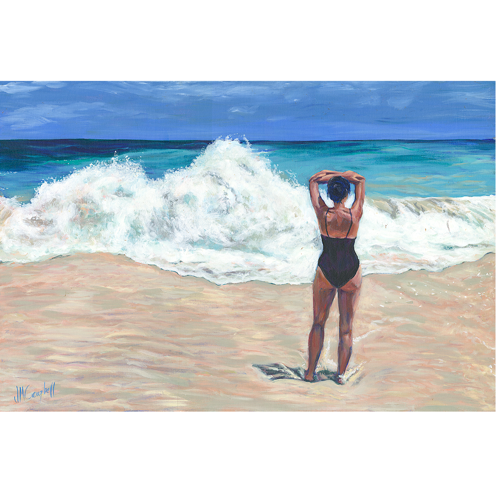 Sea Gazing 36” x 24”