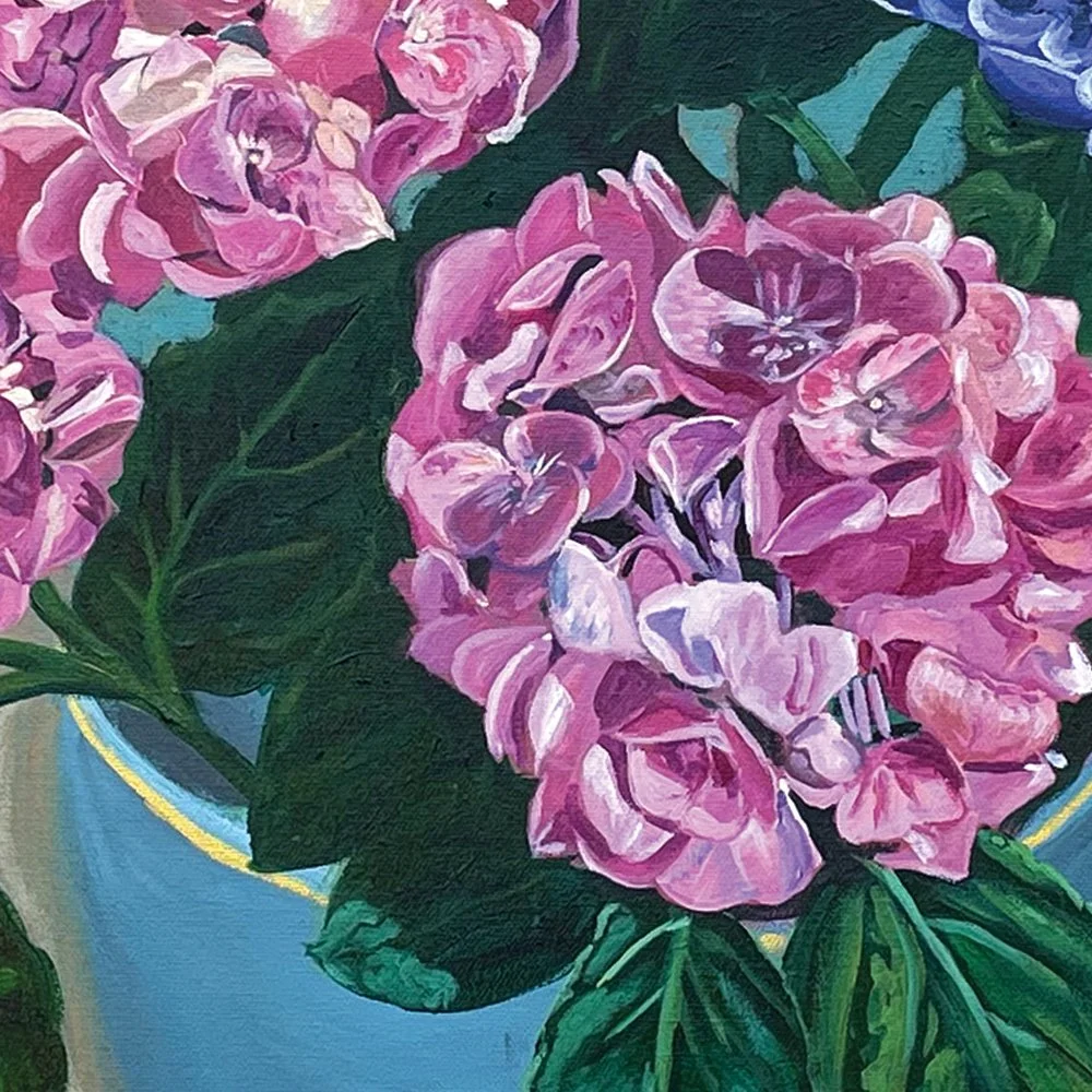 Hydrangeas - detail 2