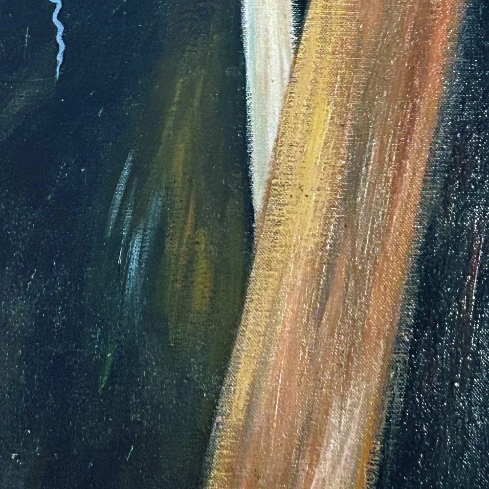 Woman at an Easel - detail 3