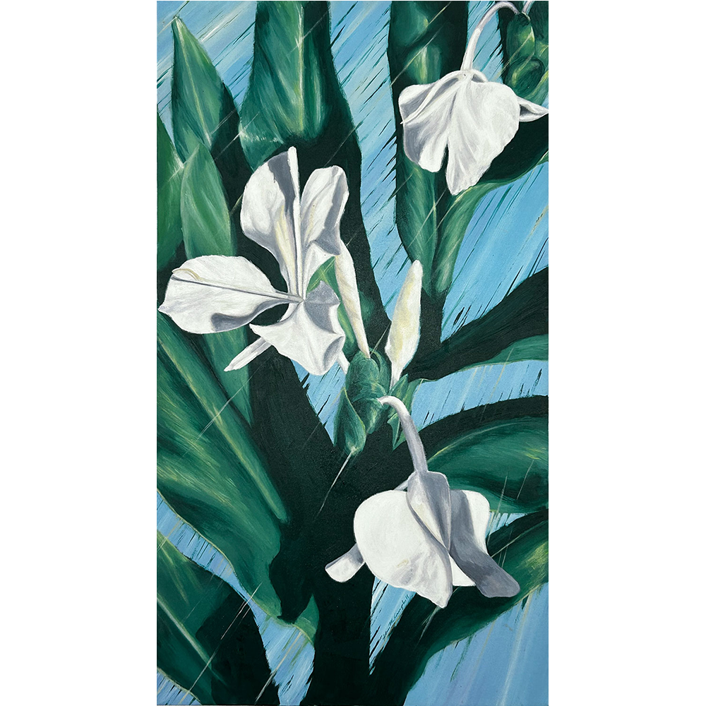 Sun Storm - Acrylic on Canvas - 20” x 35”