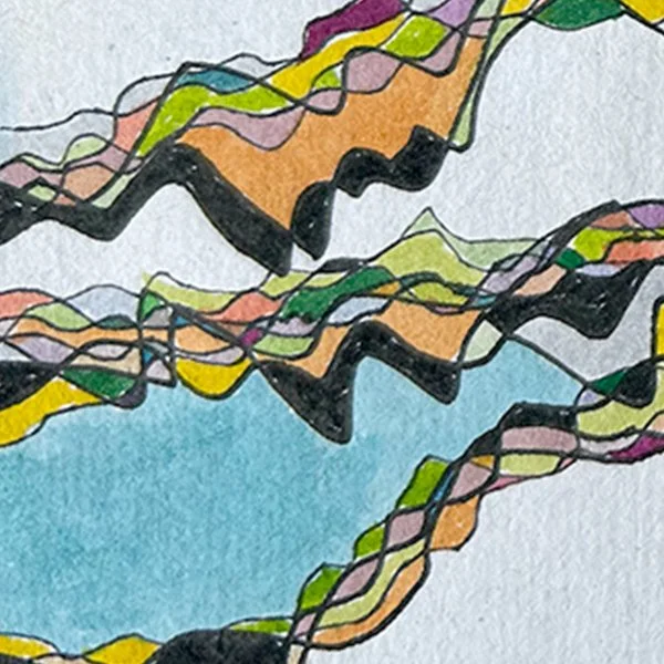 Color Waves - Detail 2