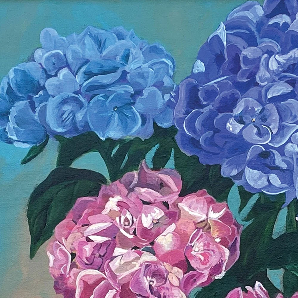 Hydrangeas - detail 1
