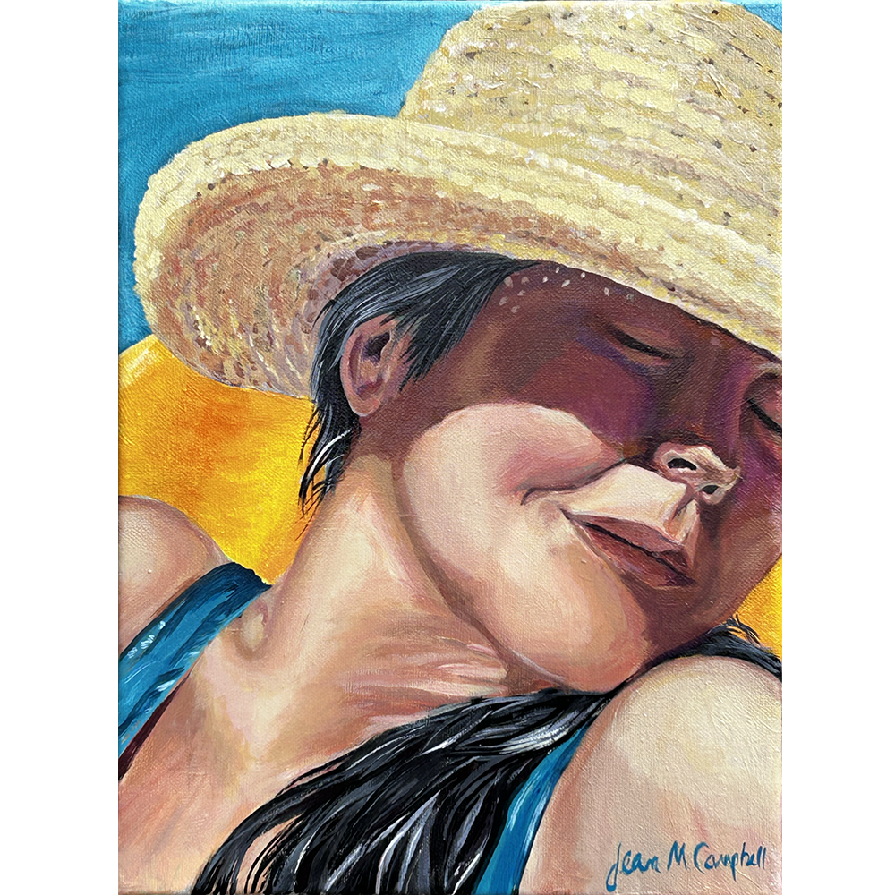 In Love with Water  - Acrylic on Canvas - 16" x 20"