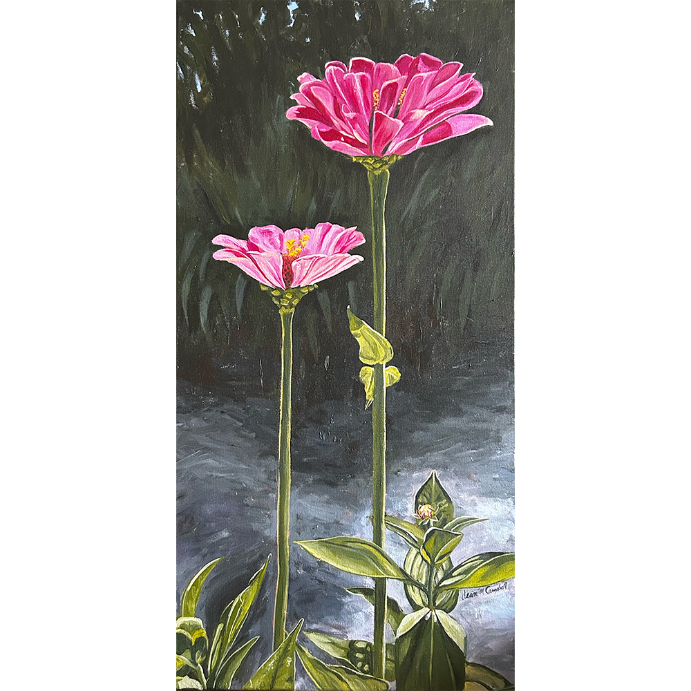 Frances and Josephine 15" x 30"
