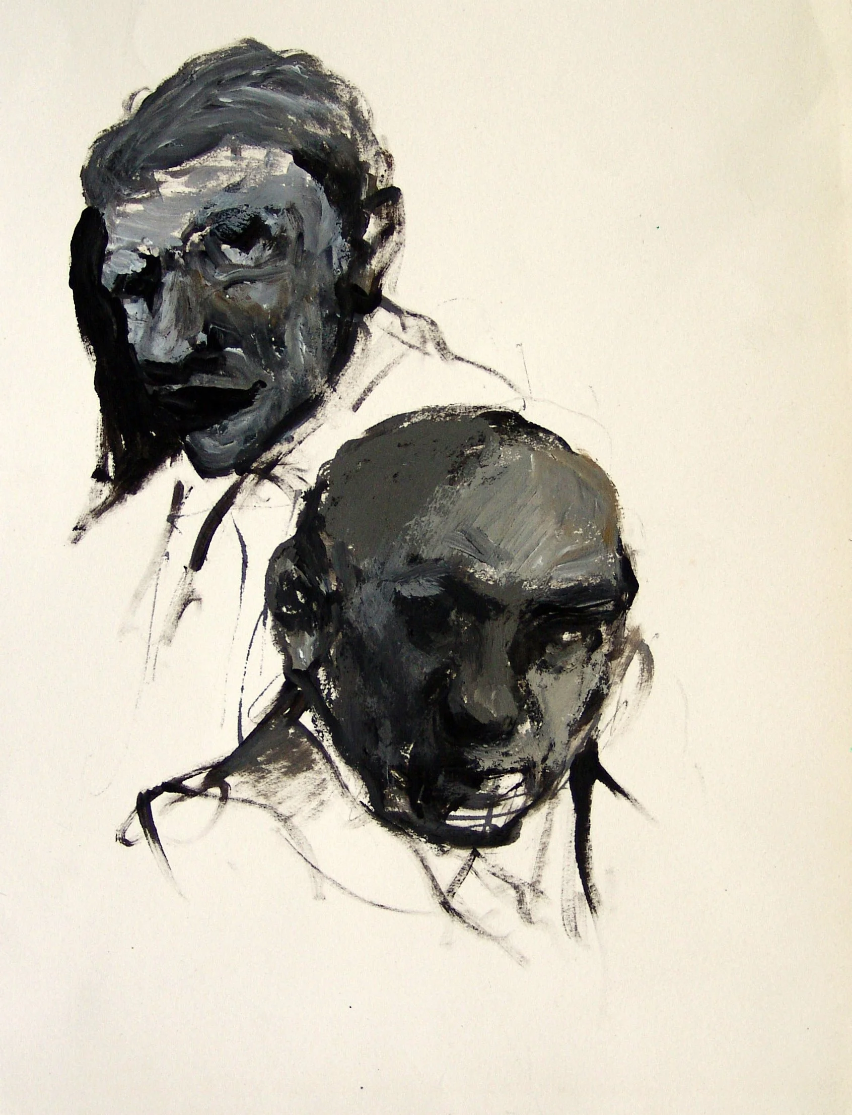 'Untitled', 2010,
Acrylic on Paper,
50 x 30 cm (19.69 x 11.81 in)