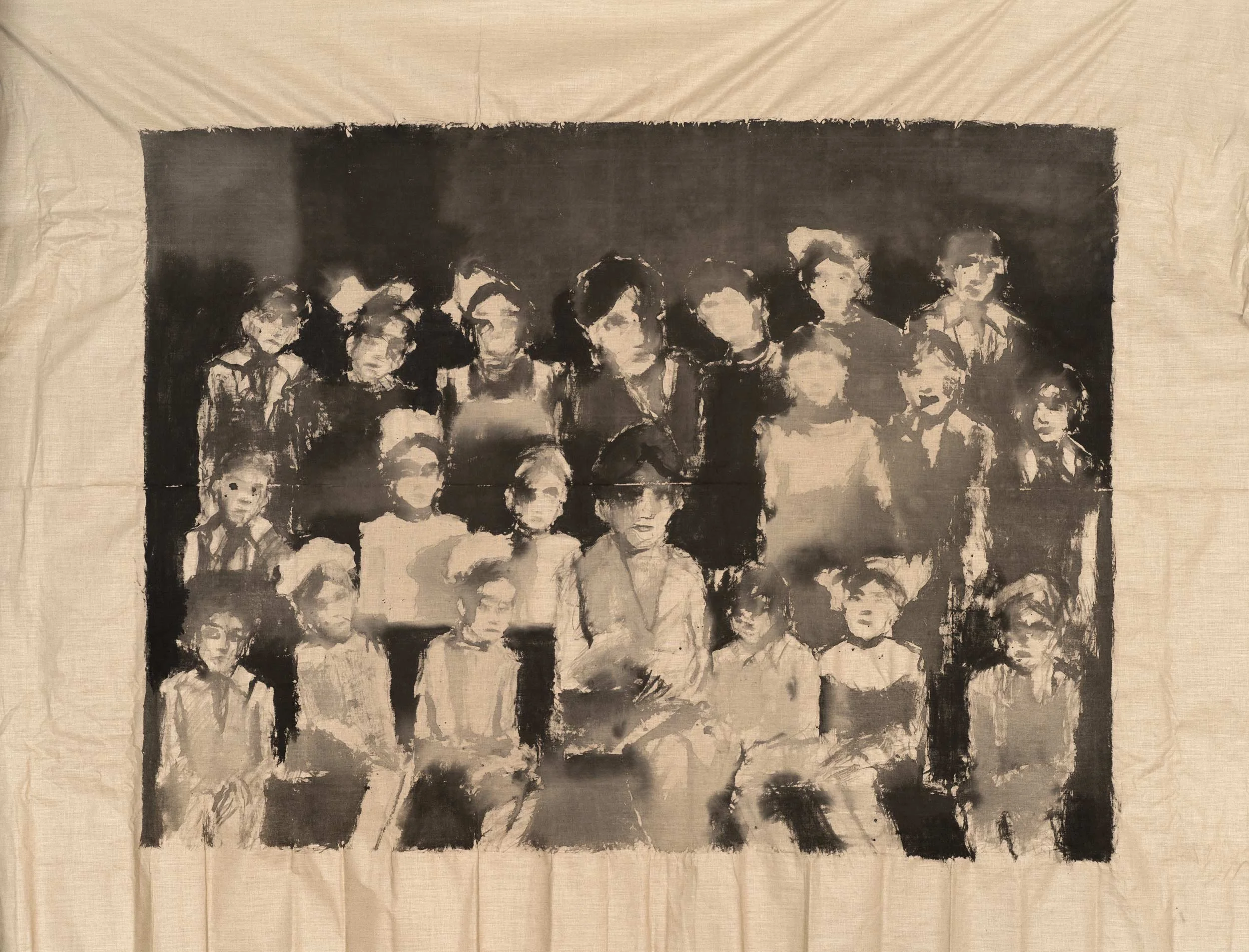 Watercolor painting by Georgian contemporary artist Vakho Bugadze (ვახო ბუღაძე, Vakhtang Bugadze)