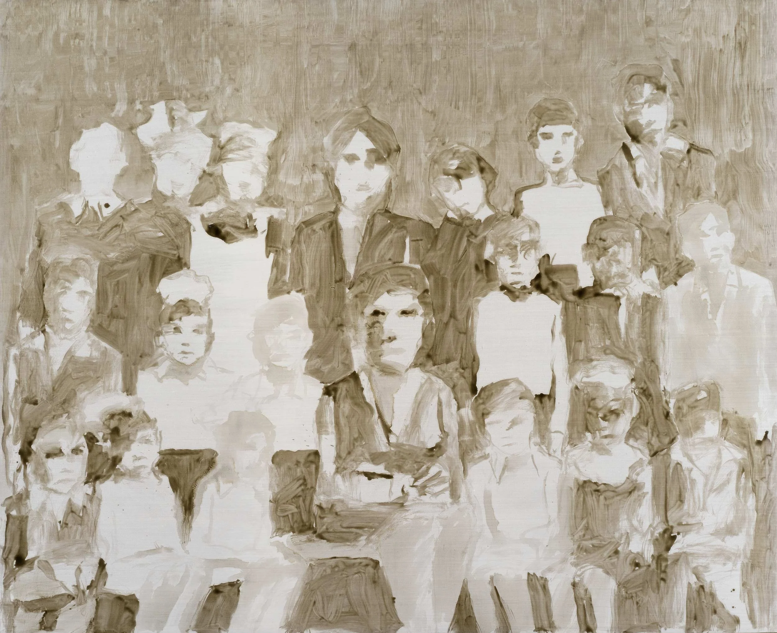 ‘Untitled,’ 2023, 
Oil on Canvas, 
195 x 235 cm (76.77 x 92.52 in)