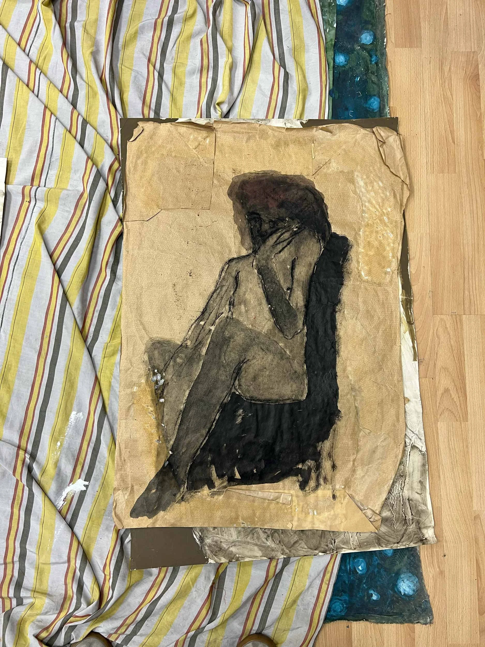 'Untitled', 2008,
Ink on Paper,
85 x 60 cm (33.46 x 23.62 in)