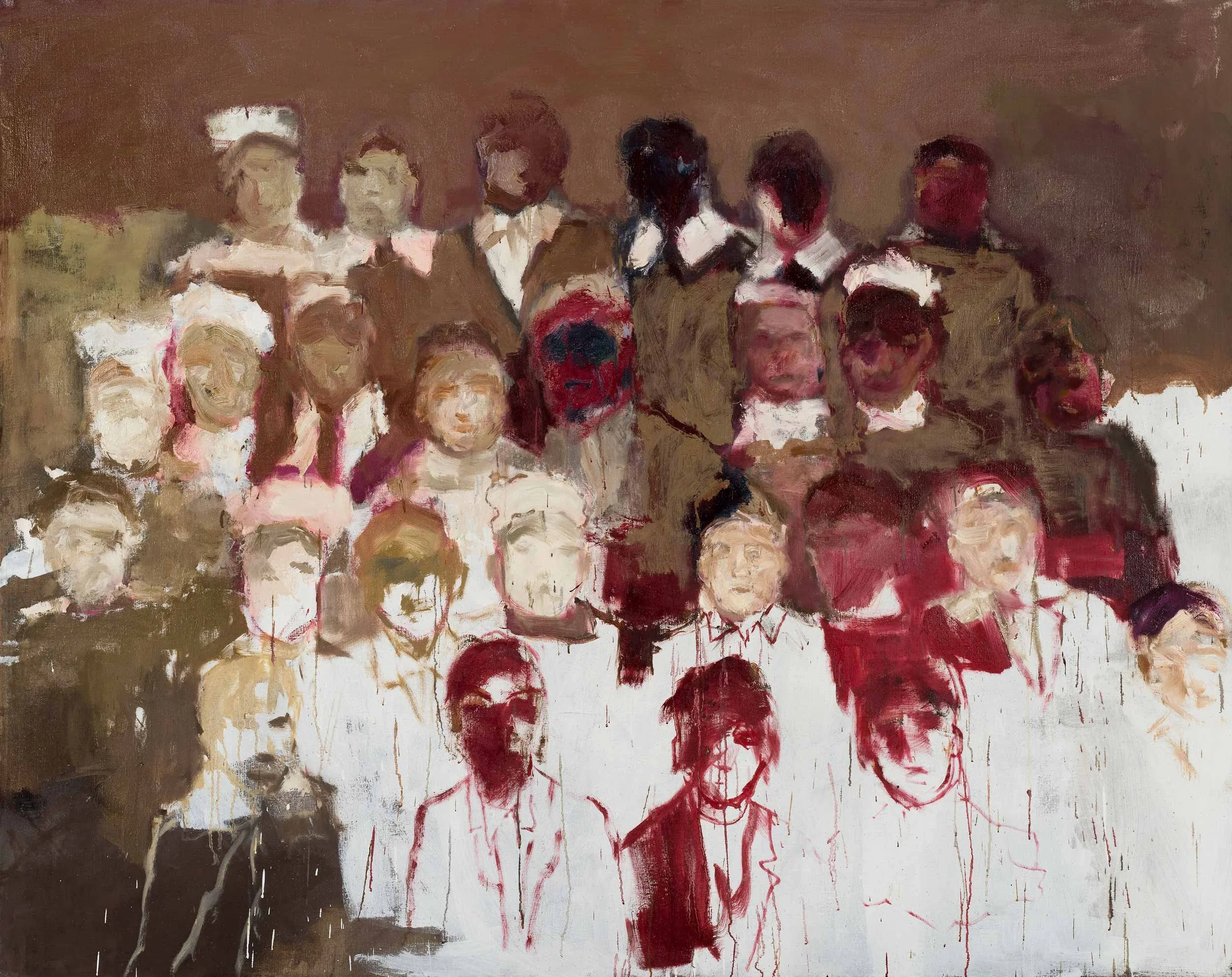 ‘Untitled’, 2023, 
Oil on Canvas, 
160 x 200 cm (62.99 x 78.74 in)