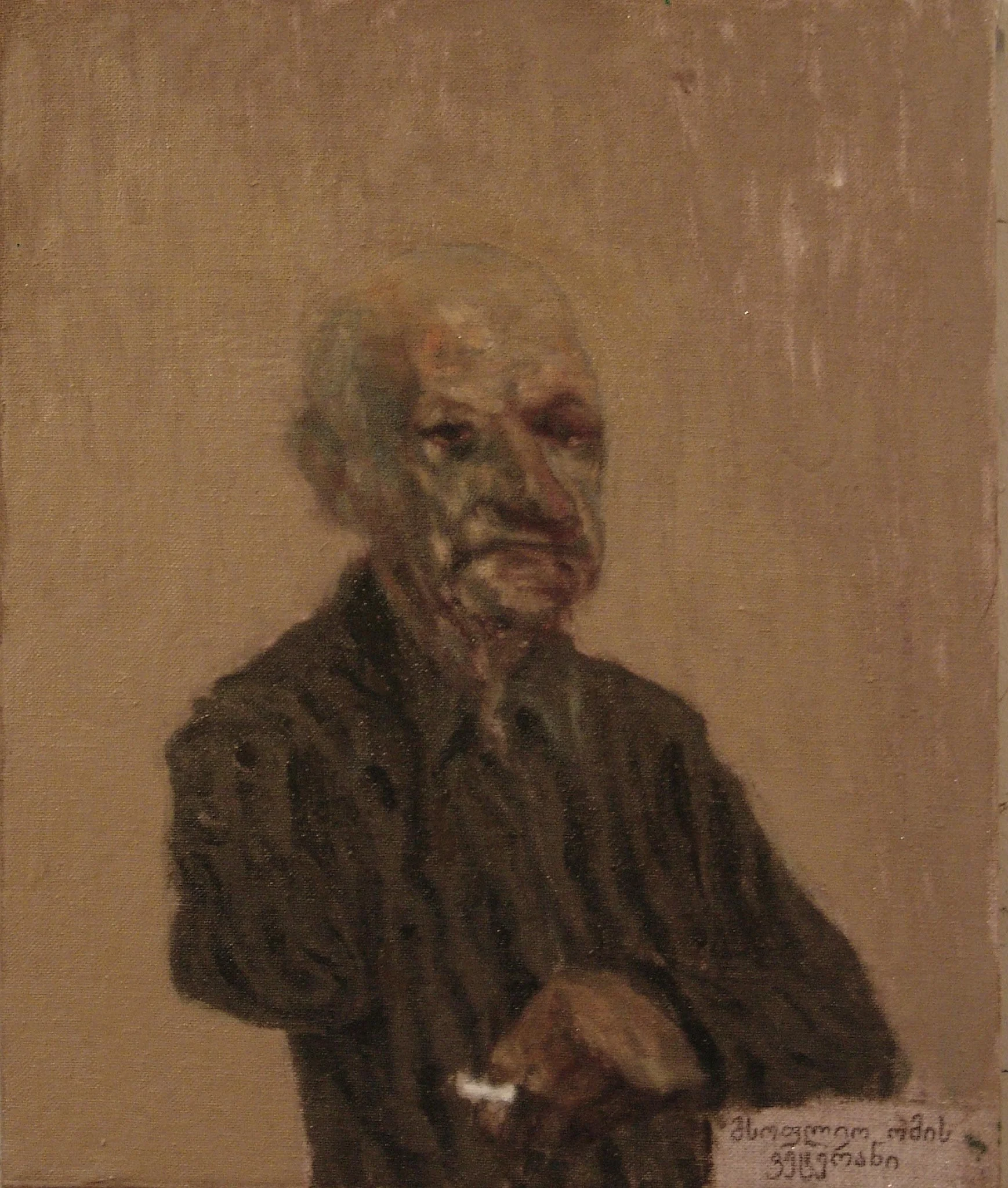 'World War Veteran', 2009,
Oil on Canvas, 
60 x 40 cm (23.62 x 15.75 in)
