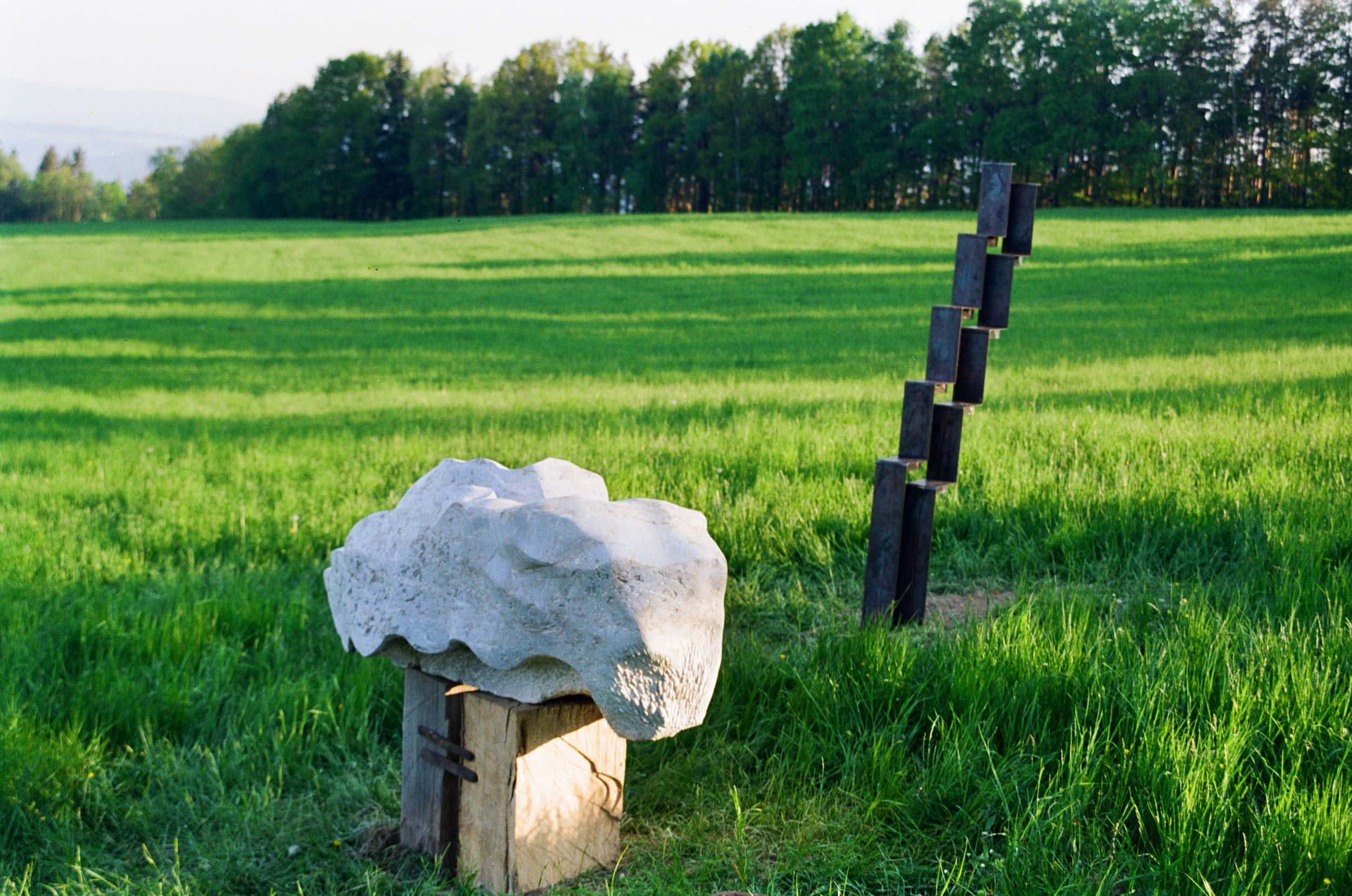 'Pier', 1997, Austria,
Dolomite Marble and Metal