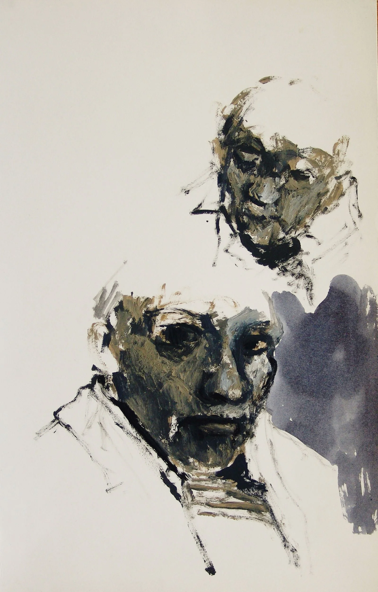 'Untitled', 2010,
Acrylic on Paper,
50 x 27 cm (19.69 x 10.63 in)