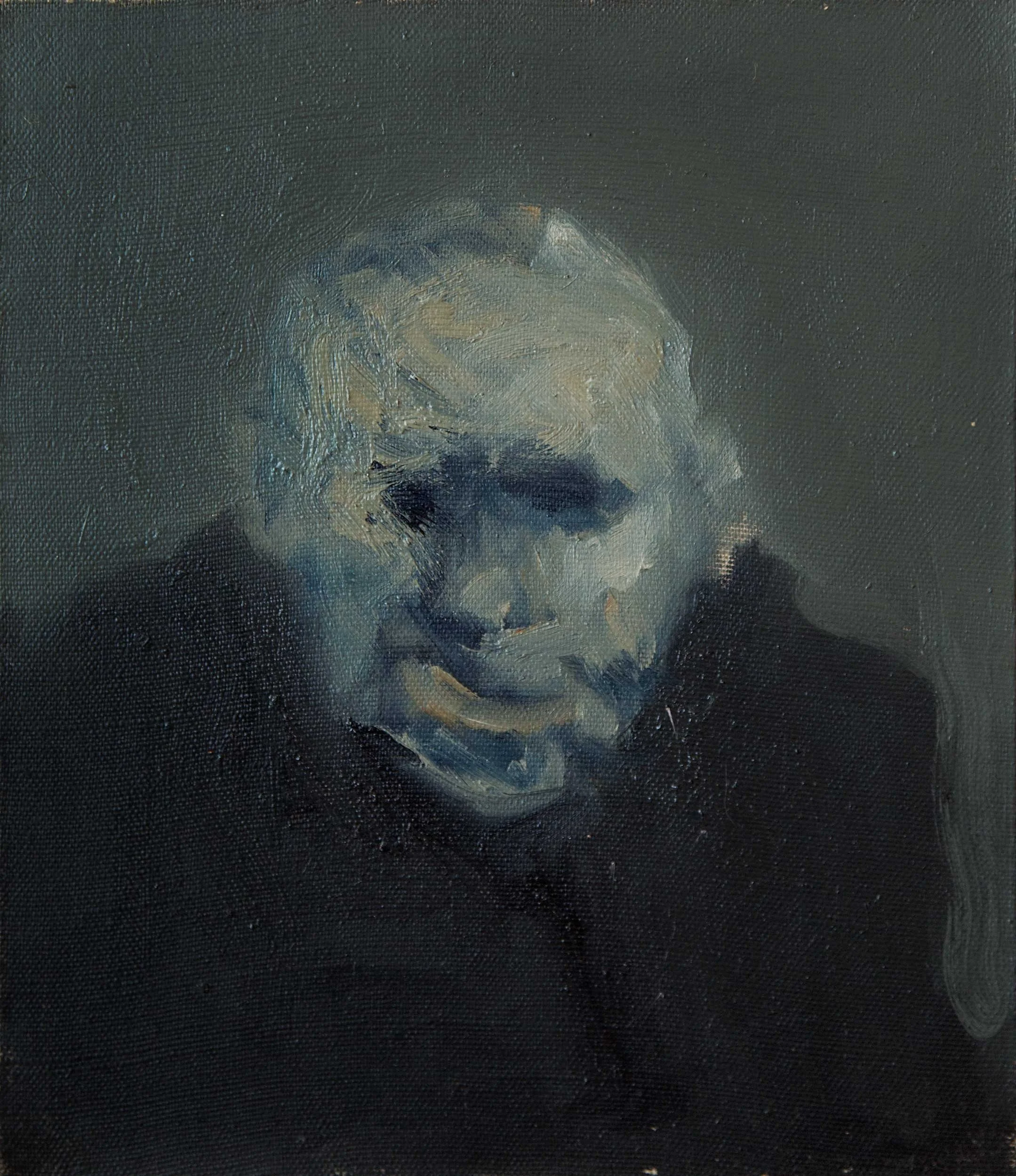 'Untitled', 2009,
Oil on Canvas, 
35 x 30 cm (13.78 x 11.81 in)