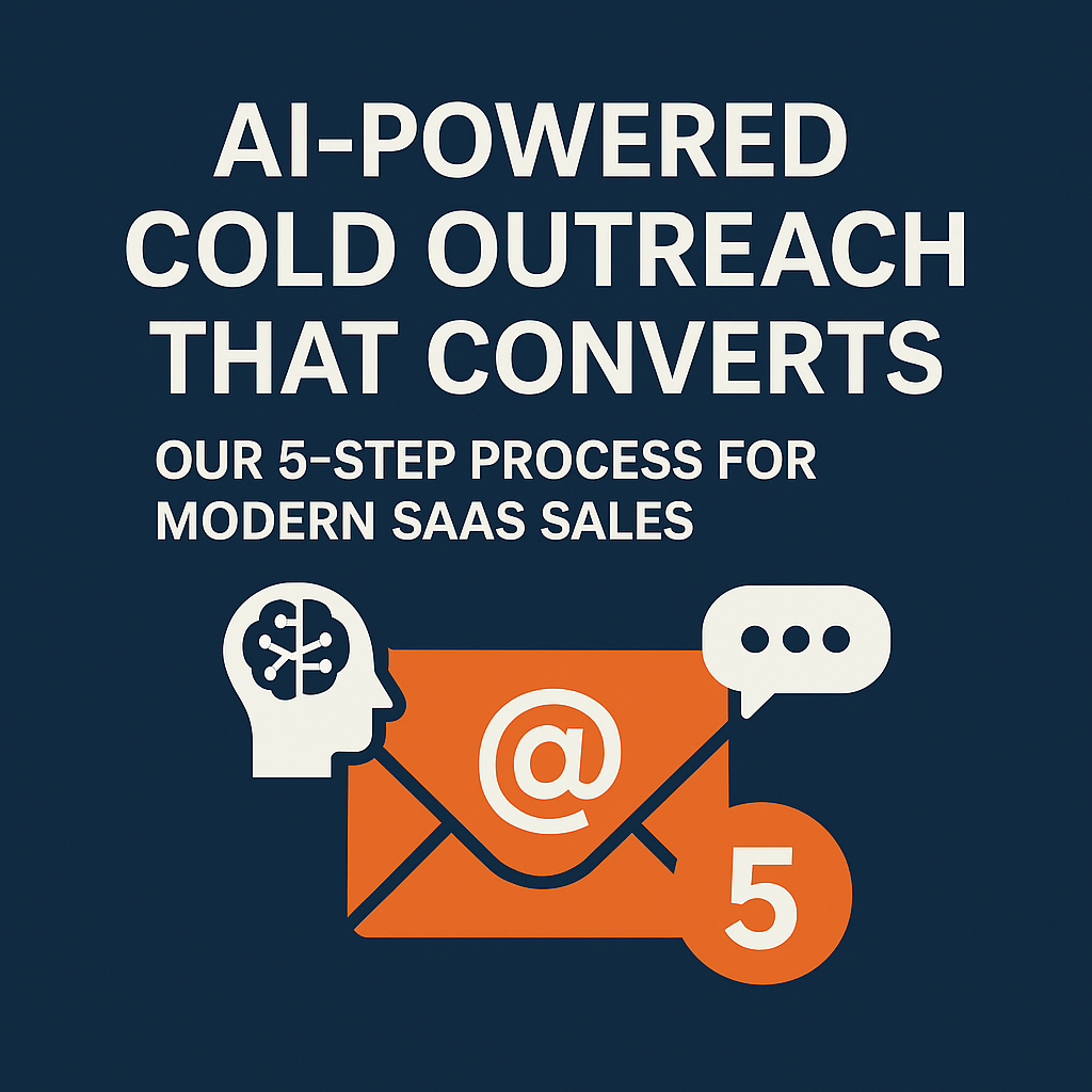AI-Powered Cold Outreach That Converts: Our 5-Step Process for Modern SaaS Sales