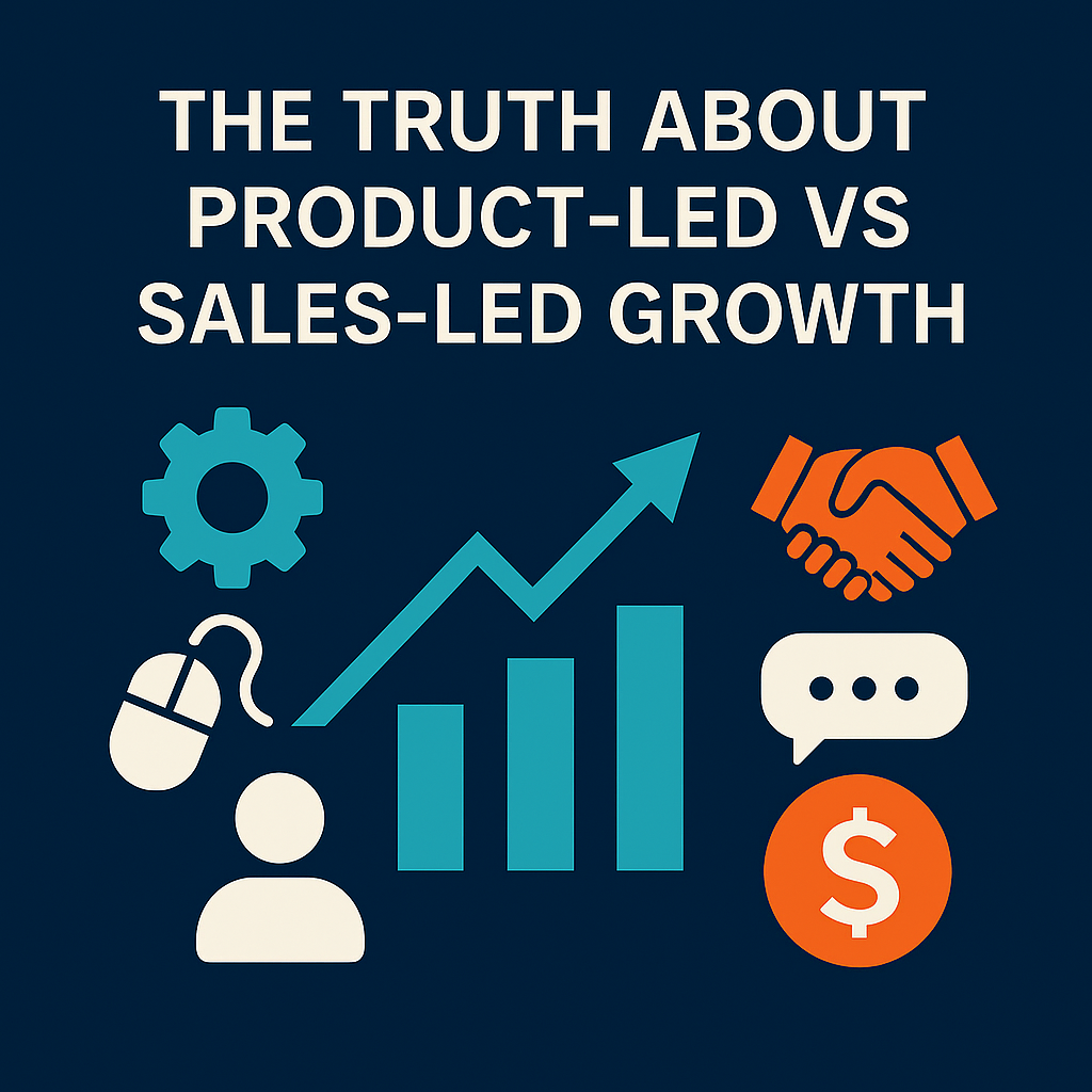 The Truth About Product-Led Growth vs Sales-Led Growth