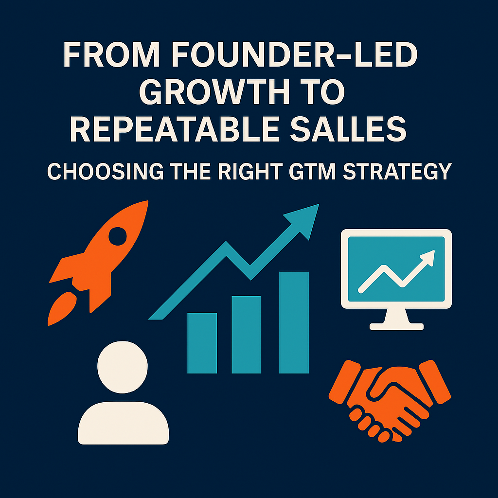 From Founder-Led Growth to Repeatable Sales: Choosing the Right GTM Strategy