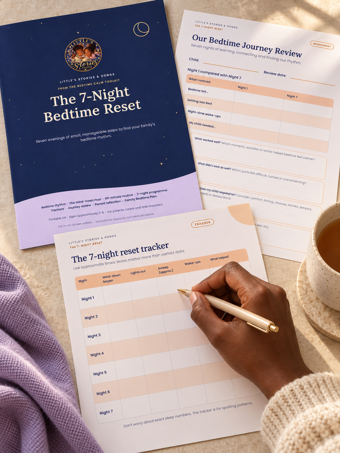 The 7-Night Bedtime Reset | A Week-Long Bedtime Routine Plan