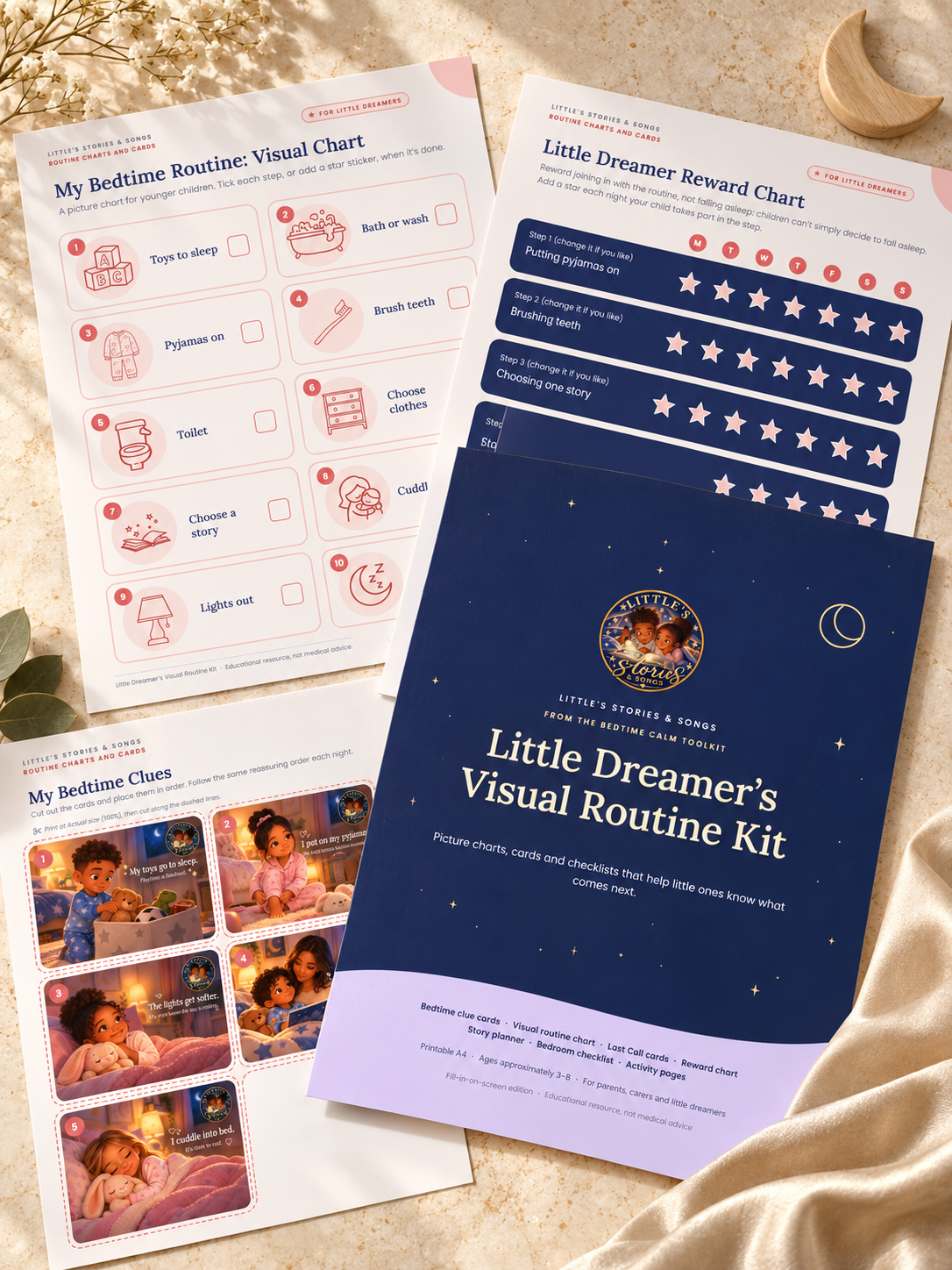 Little Dreamer Bedtime Routine Flat Lay-1.png
