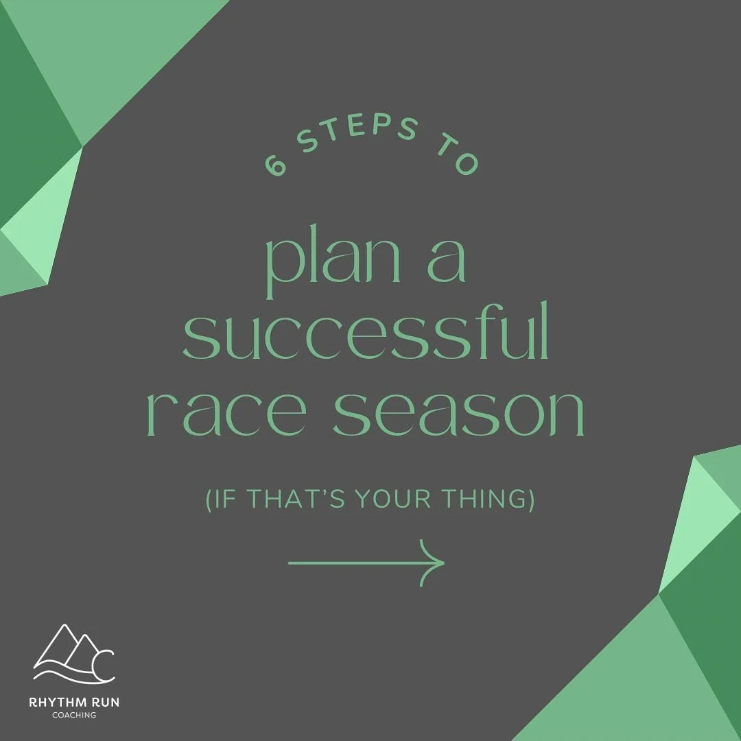 Planning your next race season? Swipe for a few tips on how to narrow it down and get some goal races (and non-race goals!) on the calendar. 

Are you already signed up for races next year? What races are on your bucket list? Let me know 👇 
&bull;
&
