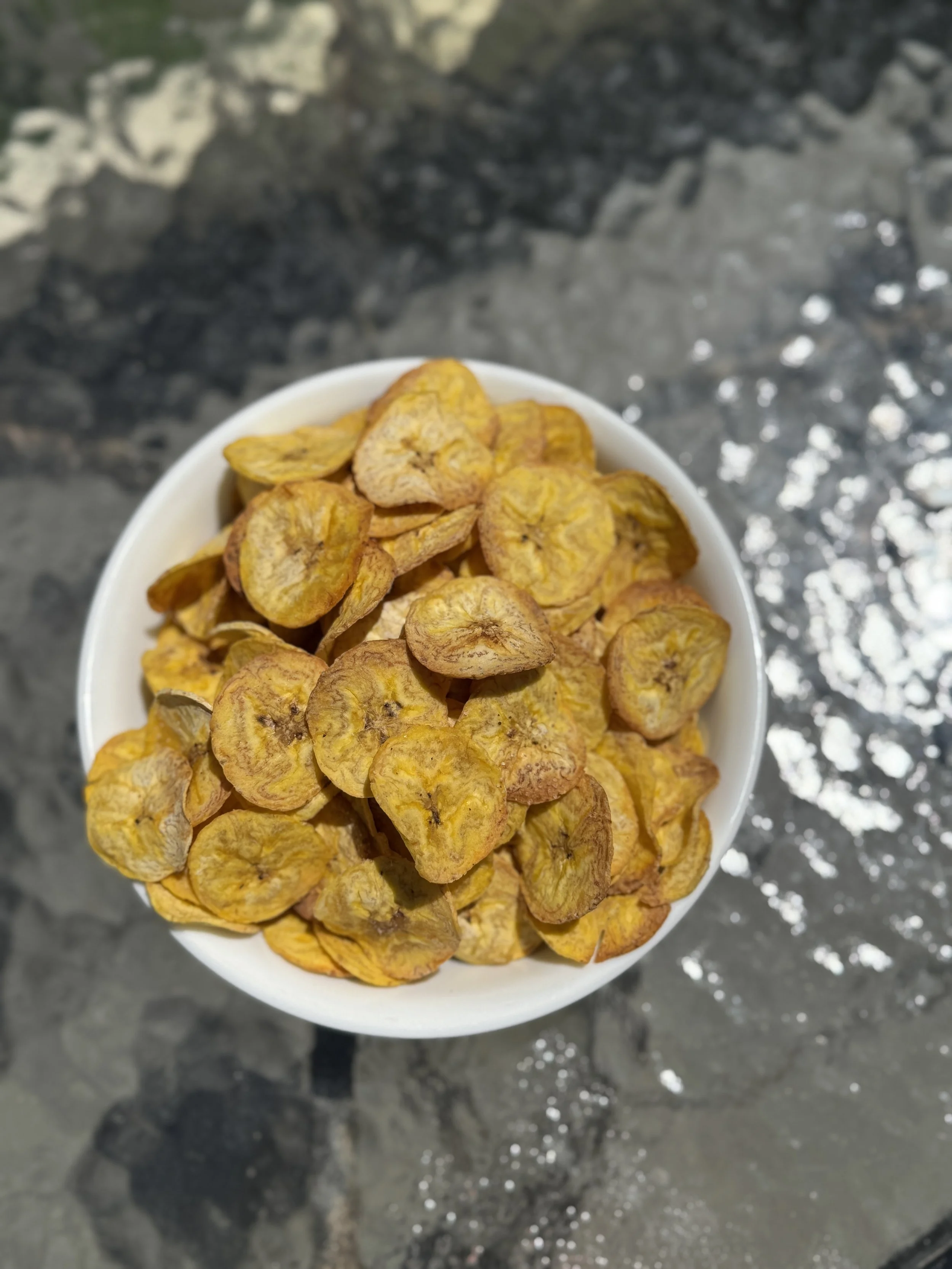 Air-Fried Plantain Chips