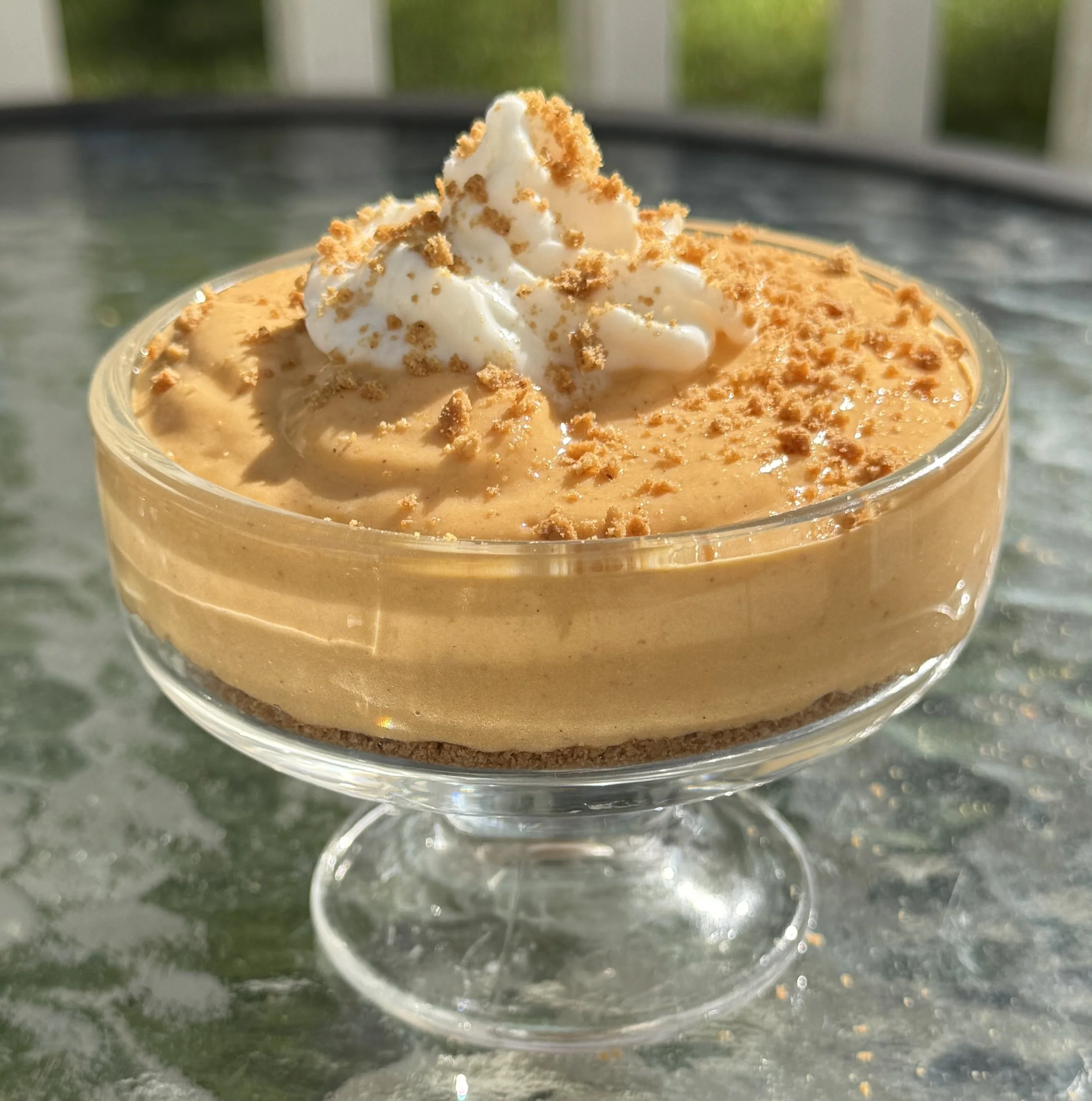 Pumpkin Cheesecake Protein Jars