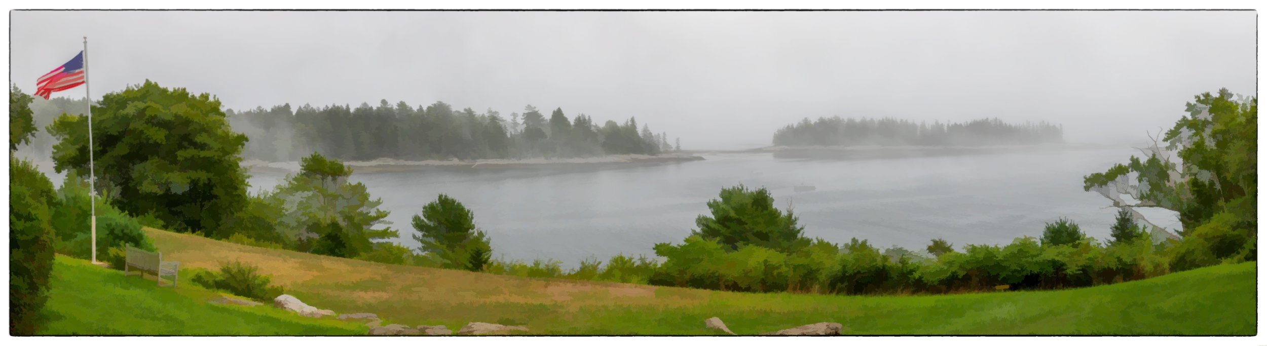 Harmon Harbor, Grey Haven Inn, Georgrtown, ME