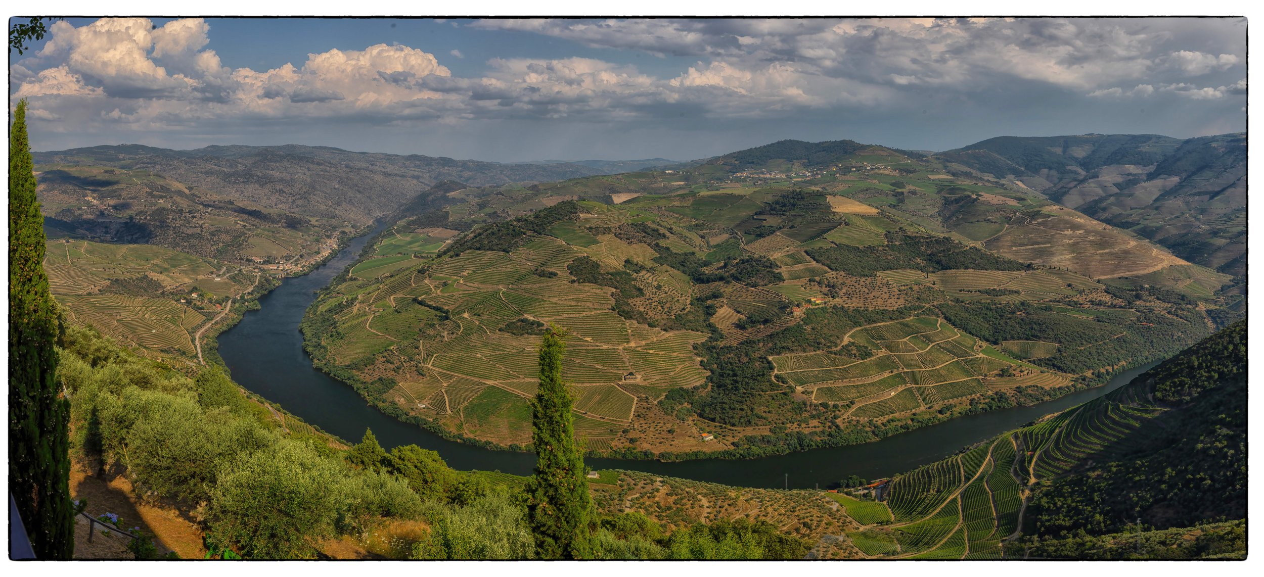 Douro Valley/River from Quinta de Sta Marinha, Portugal