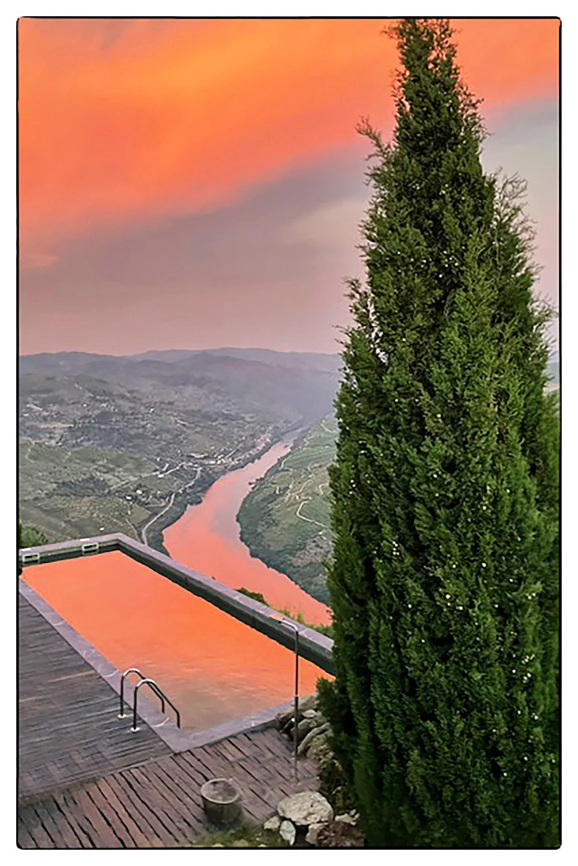 Douro river from Quinta da Sta Marinha