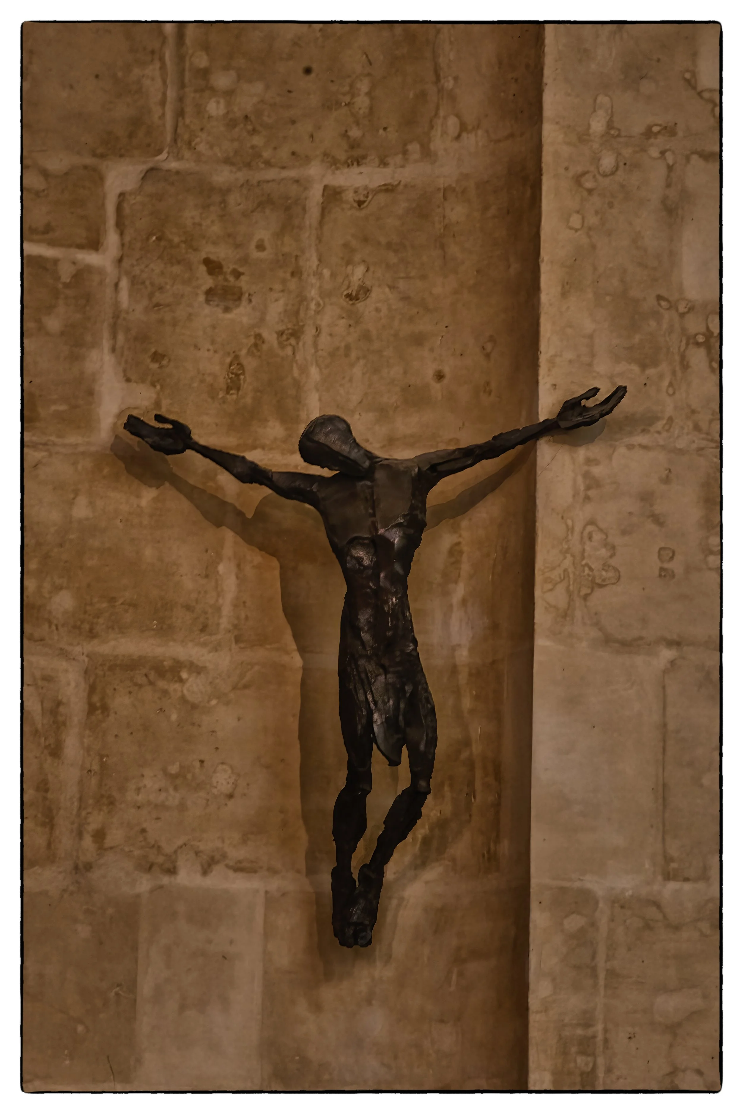 Crucifixion, Mansart chapel, St Severin church, Papis