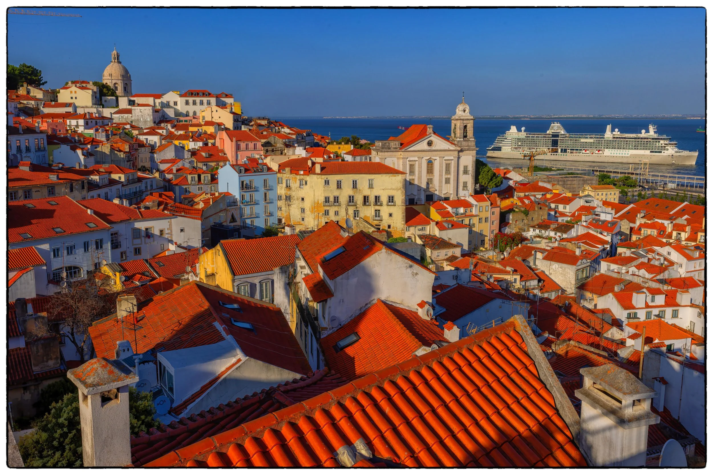 Lisbon from Miradouro de Sant Luzia