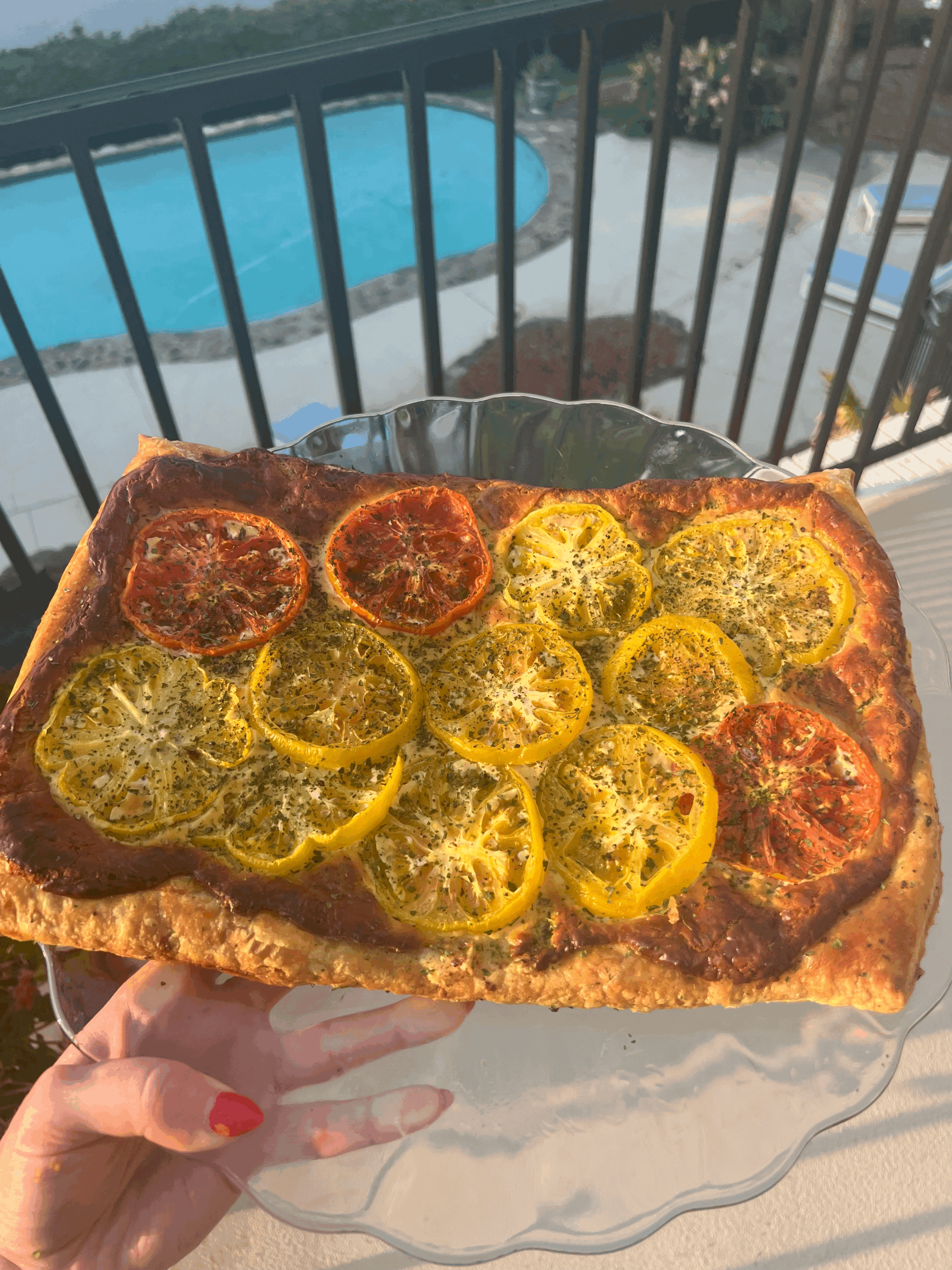 did someone say summer? tomato tart 
