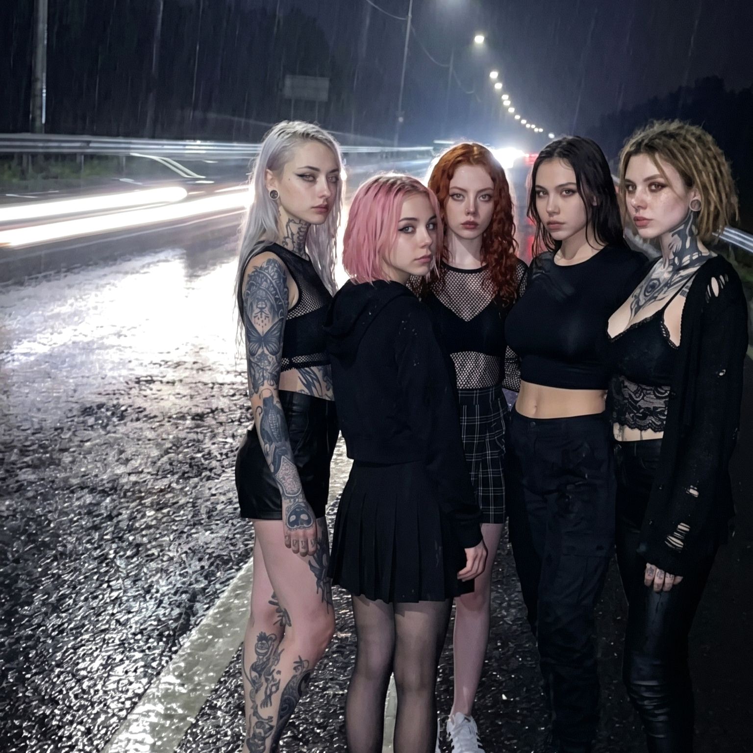 Walk into the night with us
