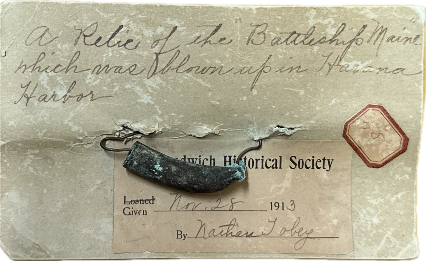 This small fragment marks the moment the United States began to act as a colonial power beyond its own borders.