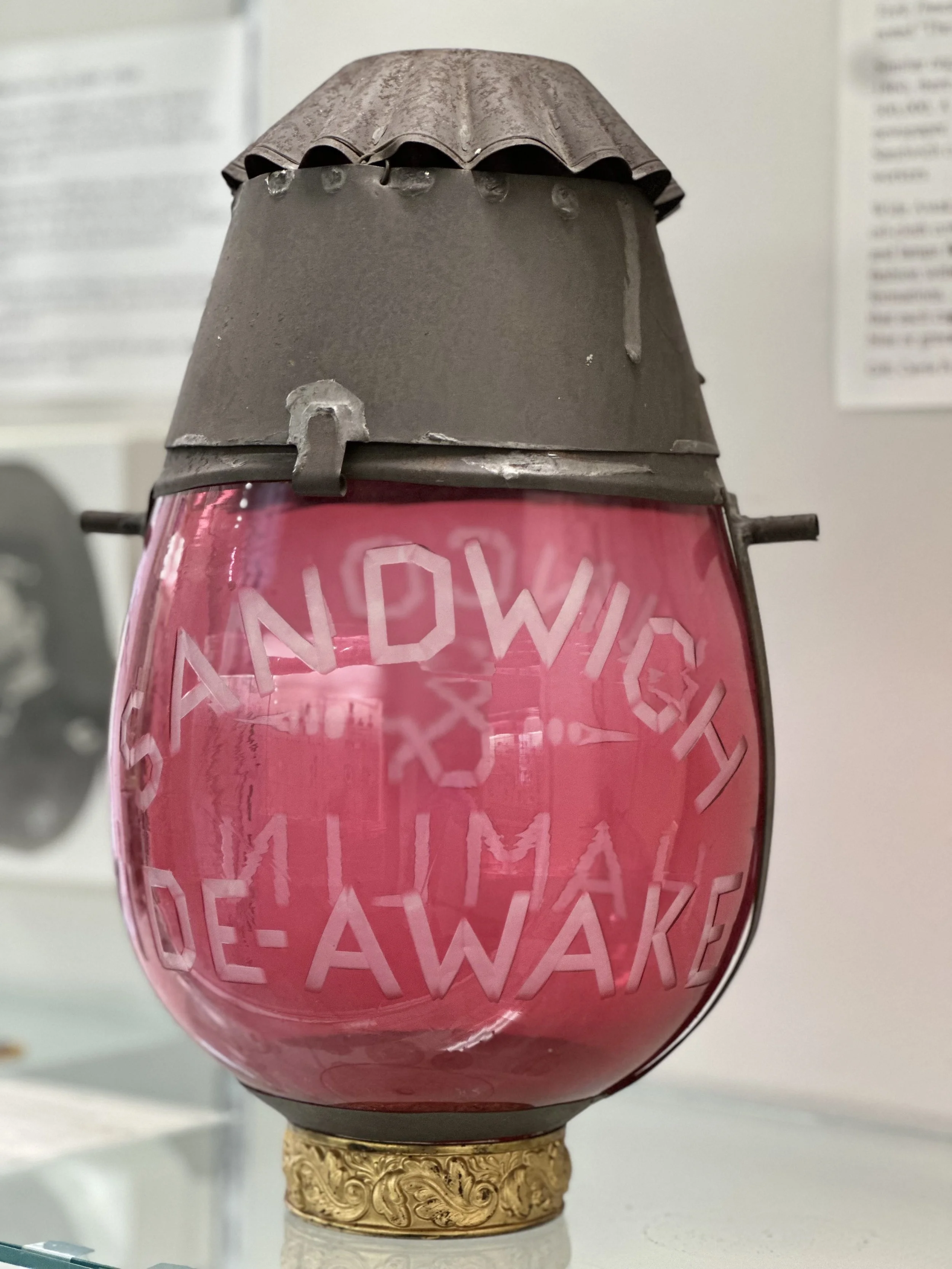 Sandwich Wide Awakes Lantern