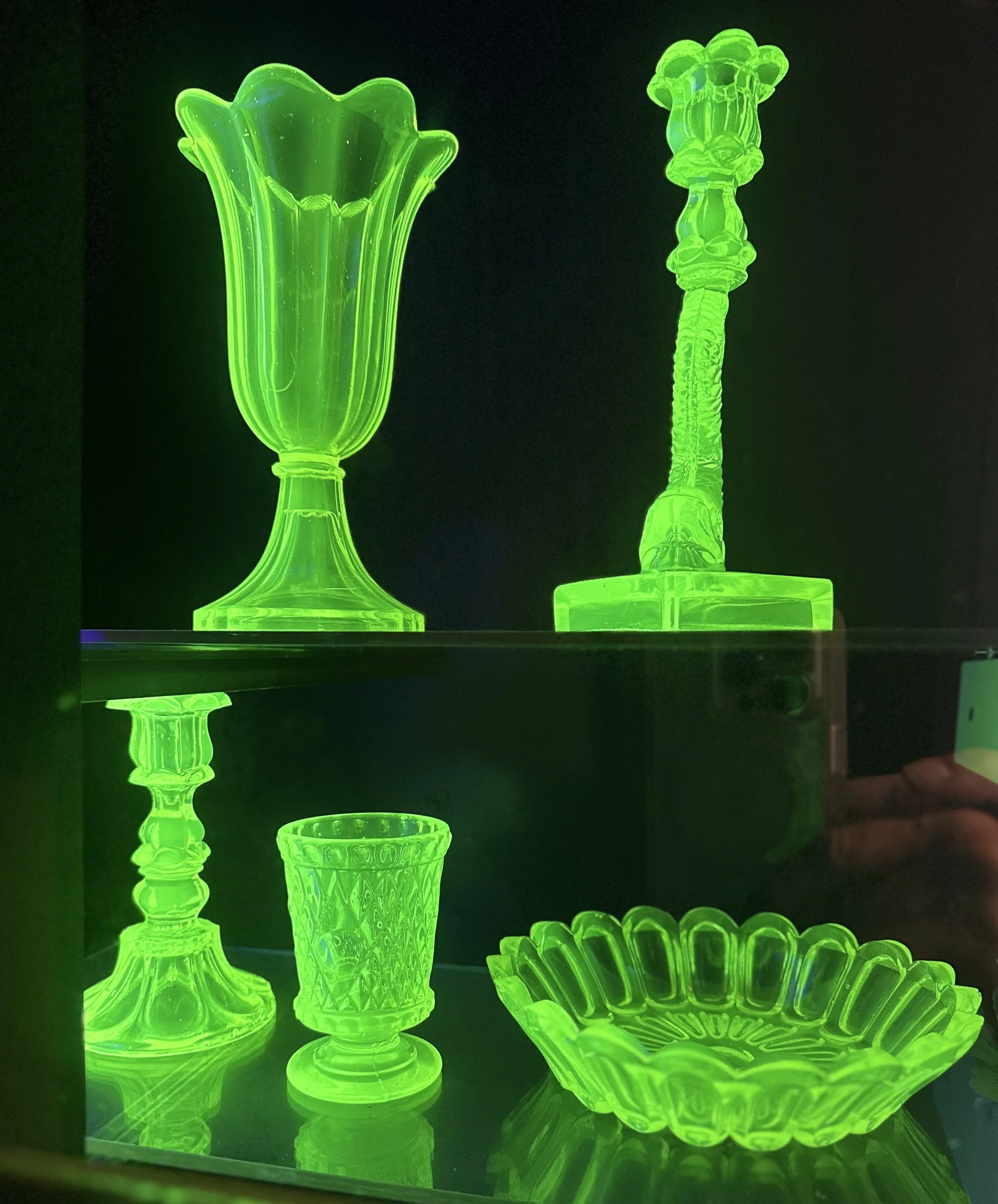 Ghostly Glass for Halloween! 