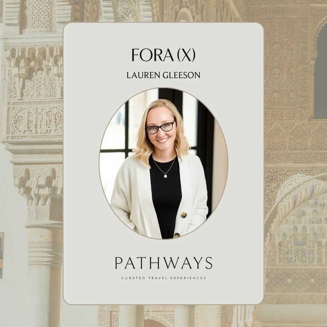 I&rsquo;m beyond excited to share that I&rsquo;ve been invited to join Fora X, the boutique, top-performing community of advisors with @foratravel. I&rsquo;m proud of this milestone, but even more grateful &mdash; to my clients who trust me with thei
