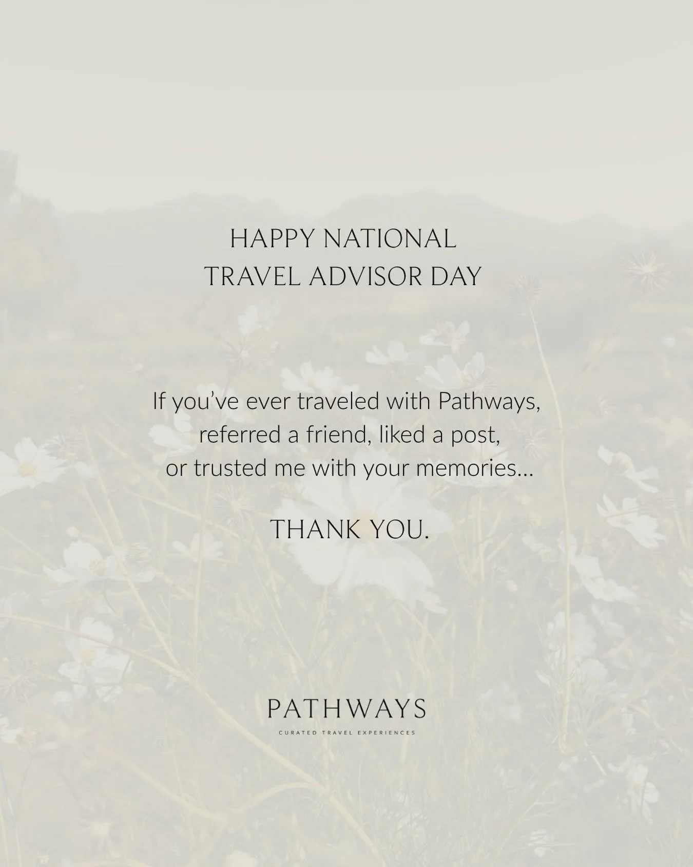 Behind every great trip is a travel advisor triple-checking details, tracking flights, fixing problems behind the scenes, and cheering you on from afar ✈️

And we wouldn&rsquo;t trade it for anything in the world 🤍
