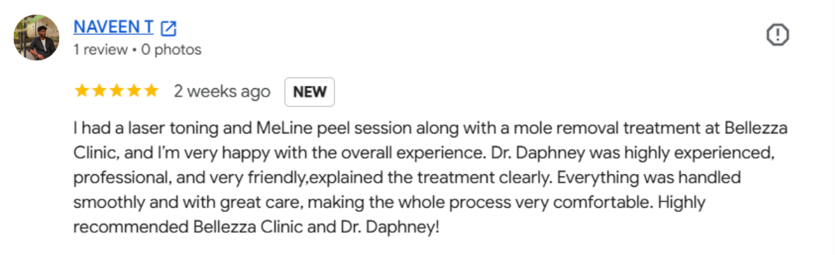Chemical peel treatment in Chennai at Belleza 360° Aesthetics