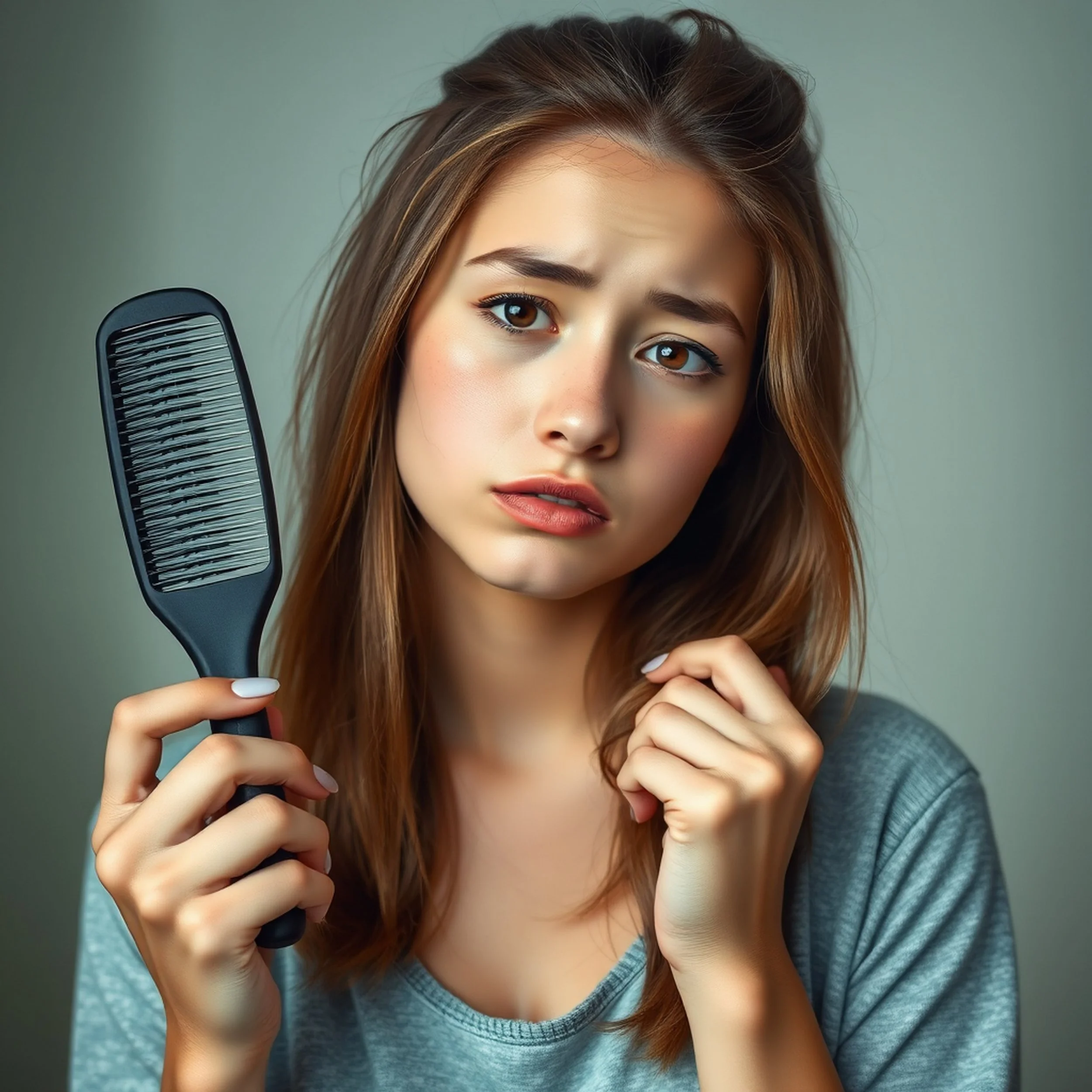 Dry hair causes and solution