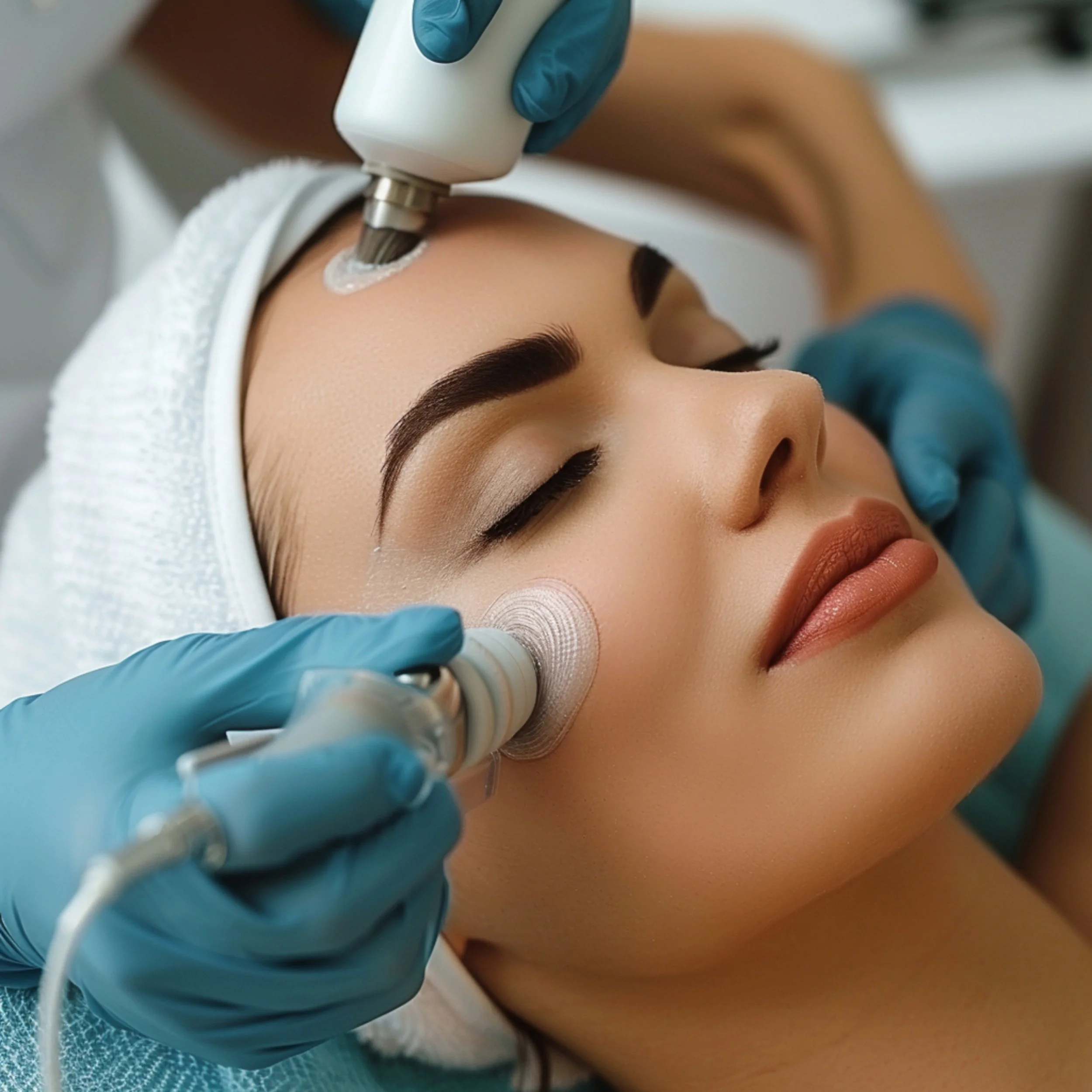 microdermabrasion on skincare products