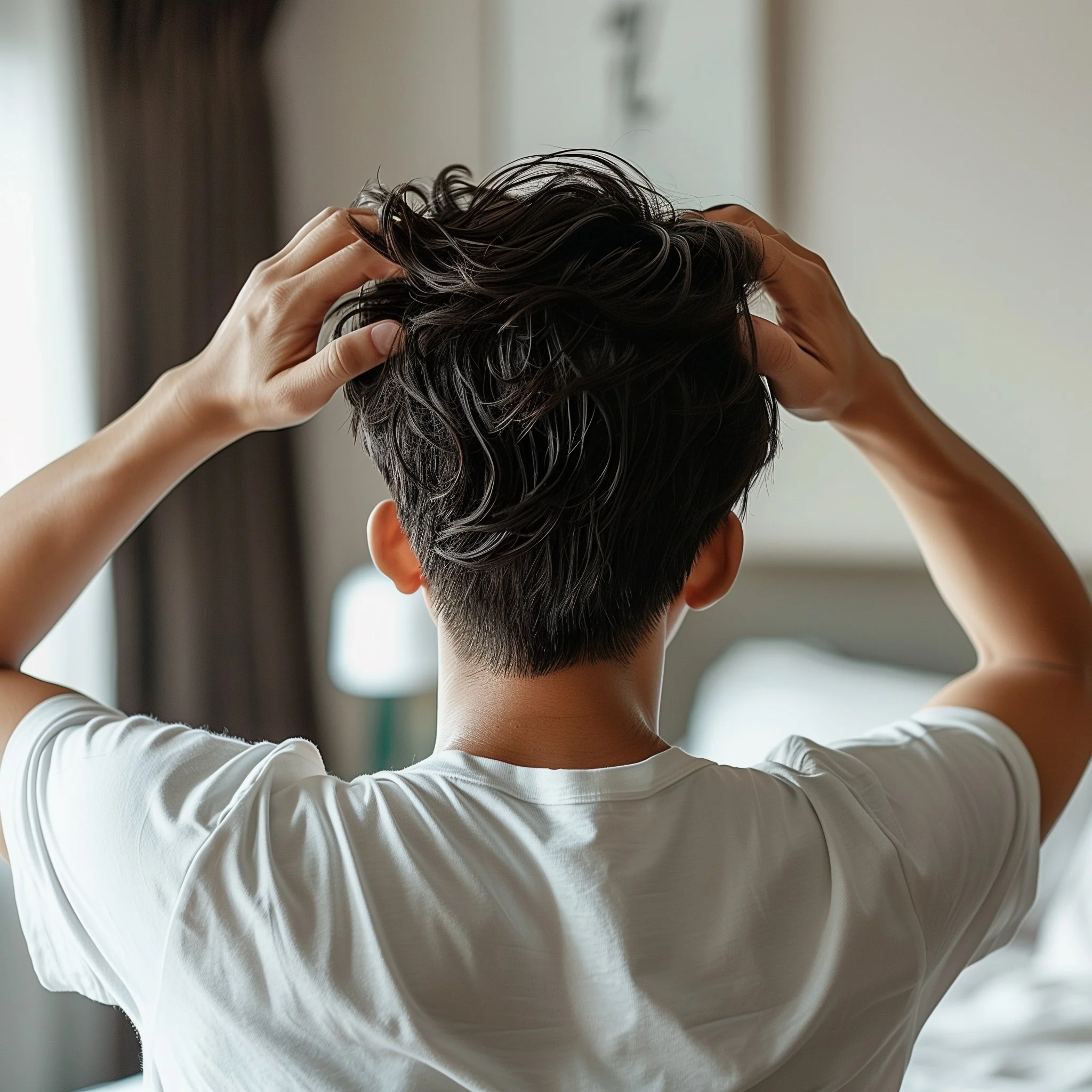 scalp massager for healthier and shiner hair