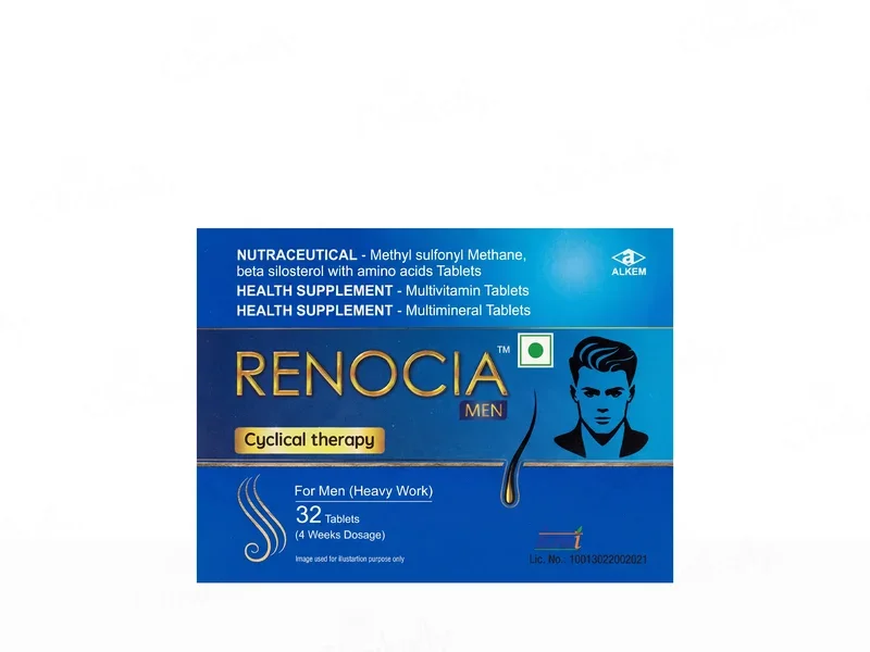 Renocia Hair Cyclical Therapy Diva and Men tablets at Belleza 360° Aesthetics Chennai