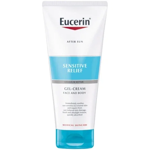 EUCERIN SUN SENSITIVE RELIEF AFTER-SUN-GEL-FACE AND BODY 200ML