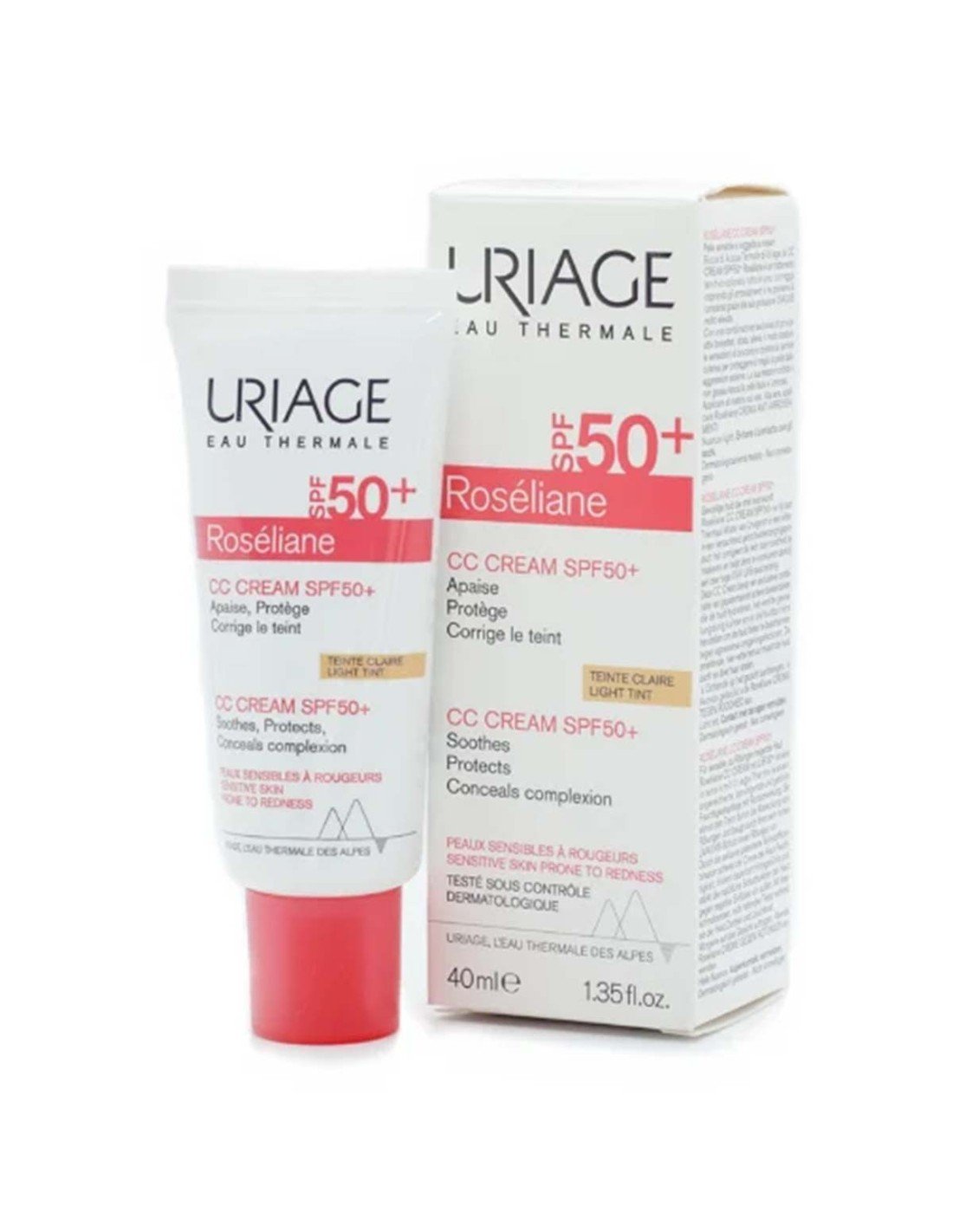 Uriage Roséliane Soothing Anti-Redness CC Cream SPF50+ (40ml)
