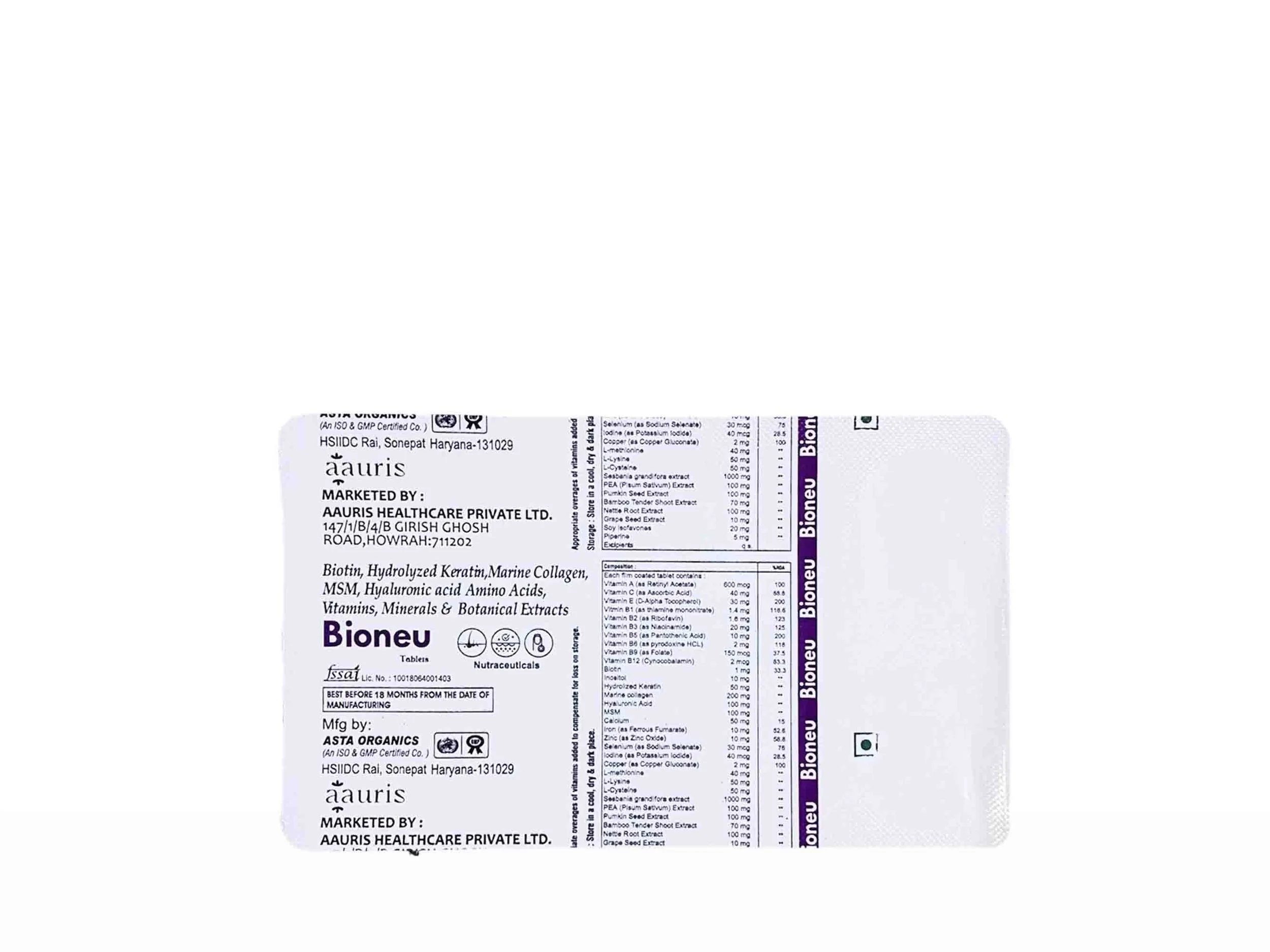 Bioneu Tablet